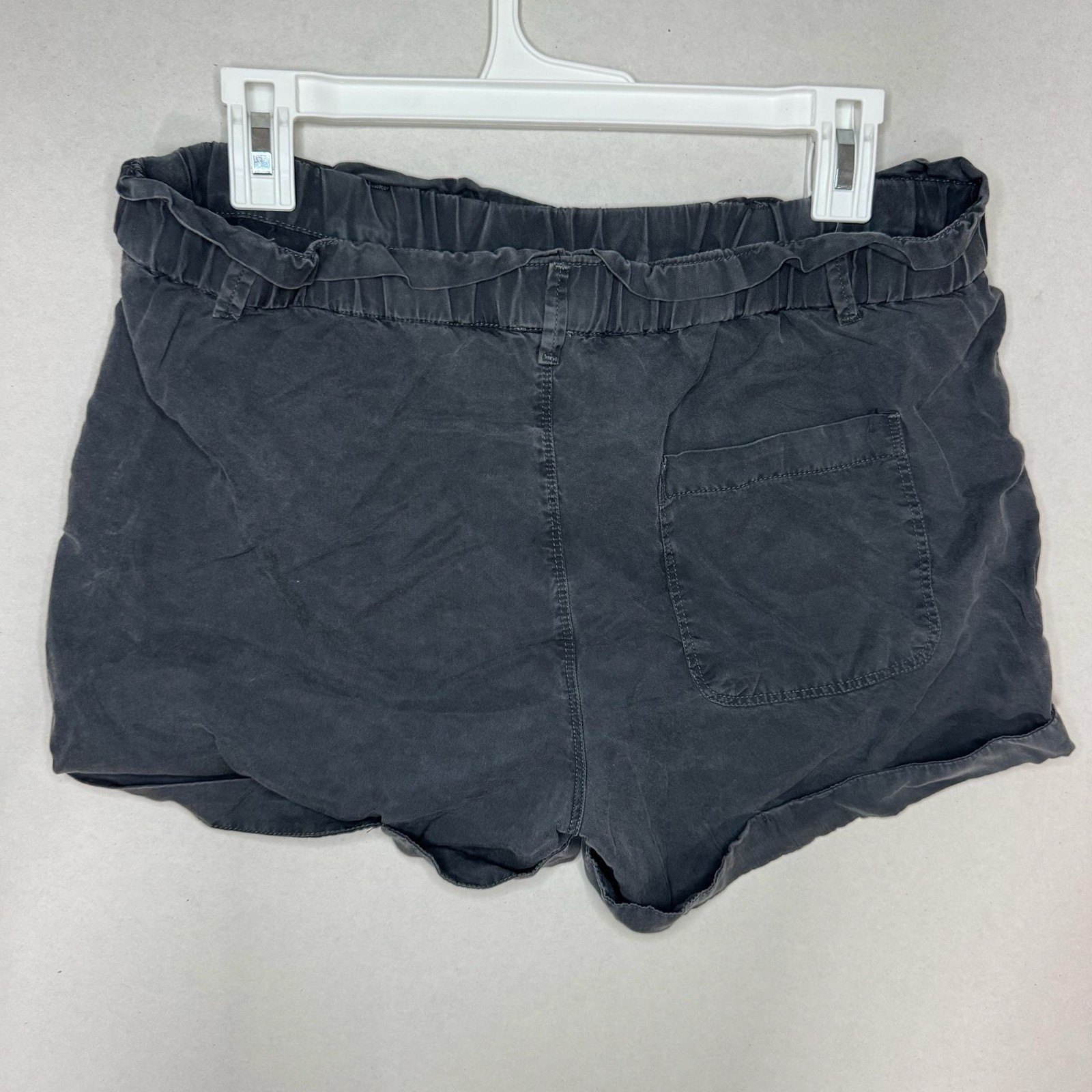 Aerie High-Waisted Ruffle Paperbag Waist Cargo Pocket Shorts
