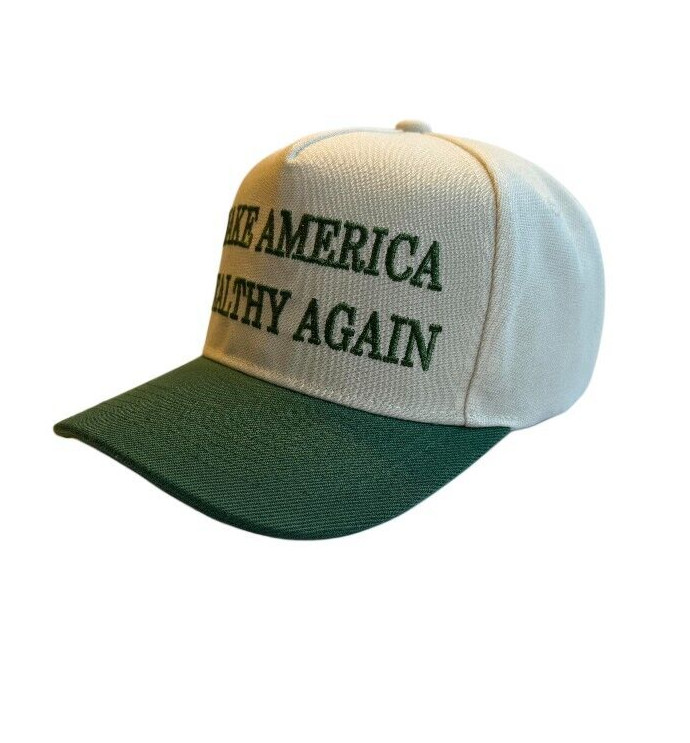 Make America Healthy Again Snapback Cap Green Hat RFK MAHA US Seller!