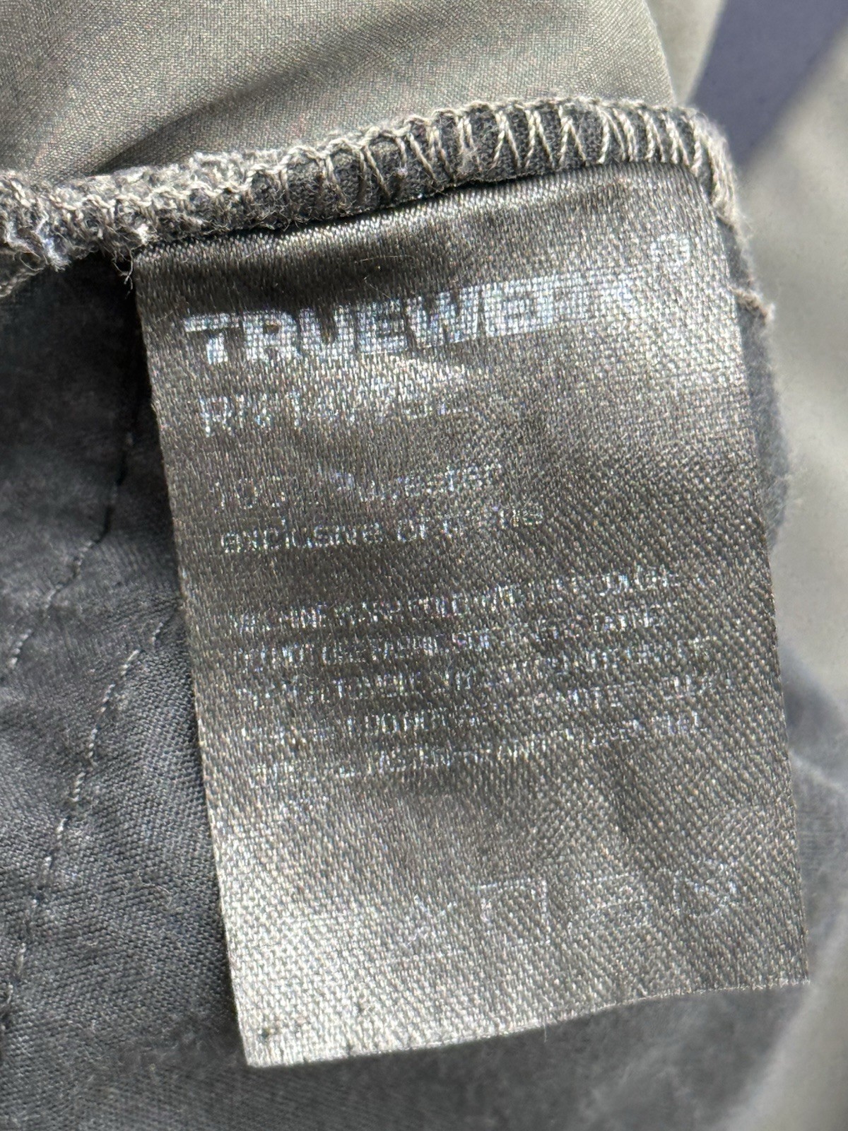 Truewerk Cloud Pants Mens 3XL Gray Workwear Utility Outdoor Performance Hiking