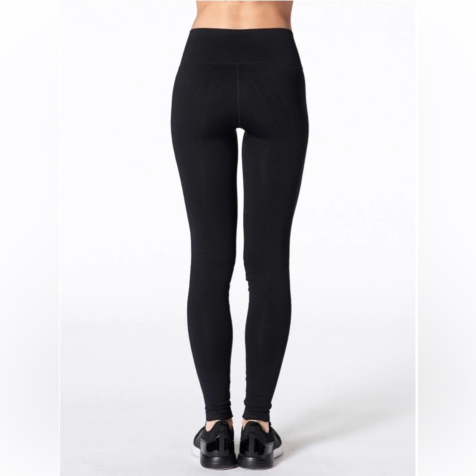 Nux No Noise Moderate Compression Black Leggings Size Small Athleisure Gym