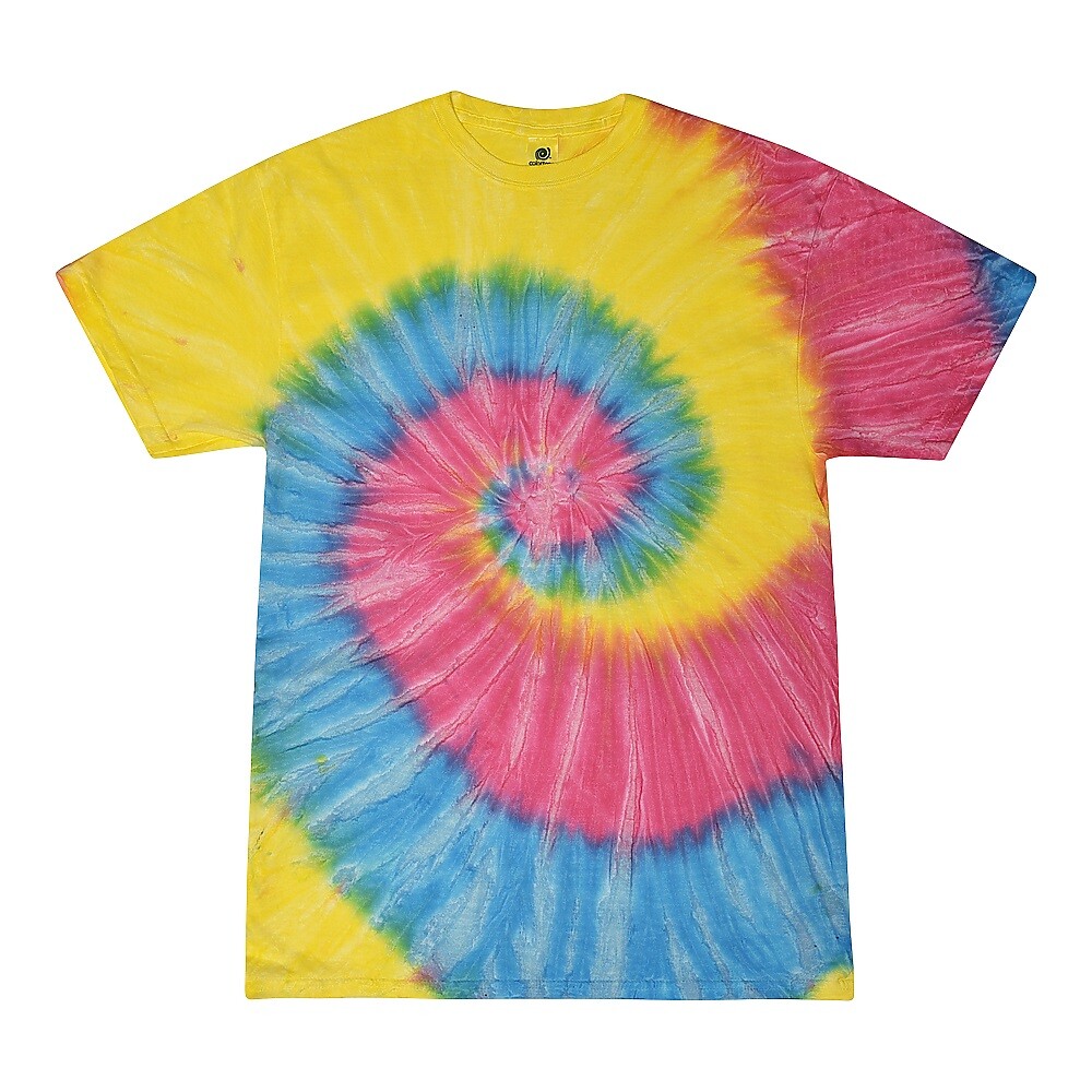 Handmade Tie Dye Shirts Colored Kids & Adults Men & Women 100% Pre-Shrunk Cotton