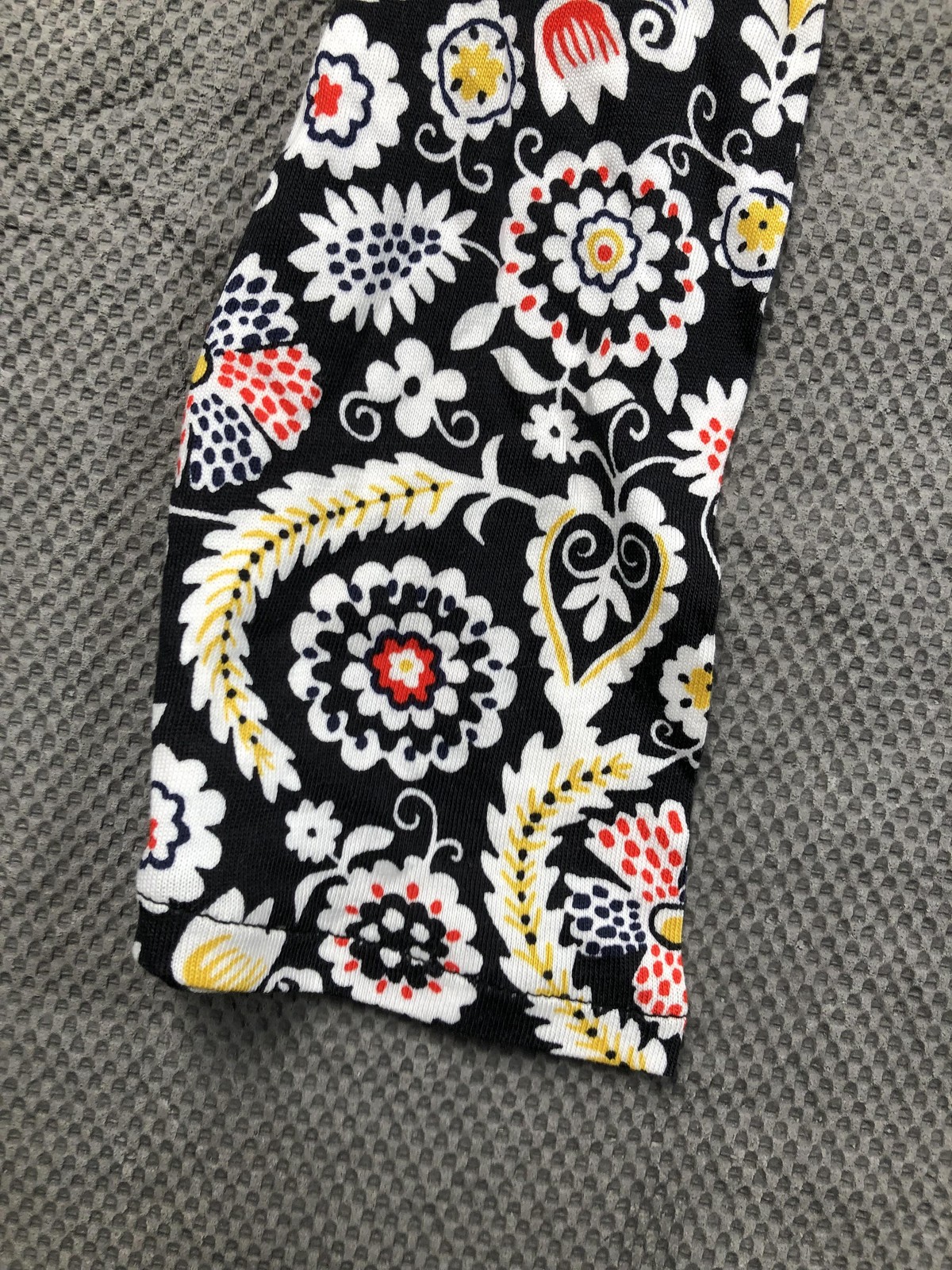 Boden Blouse Womens 16-18 Plus Multicolor Mock Neck Long Sleeve Floral Top NWT