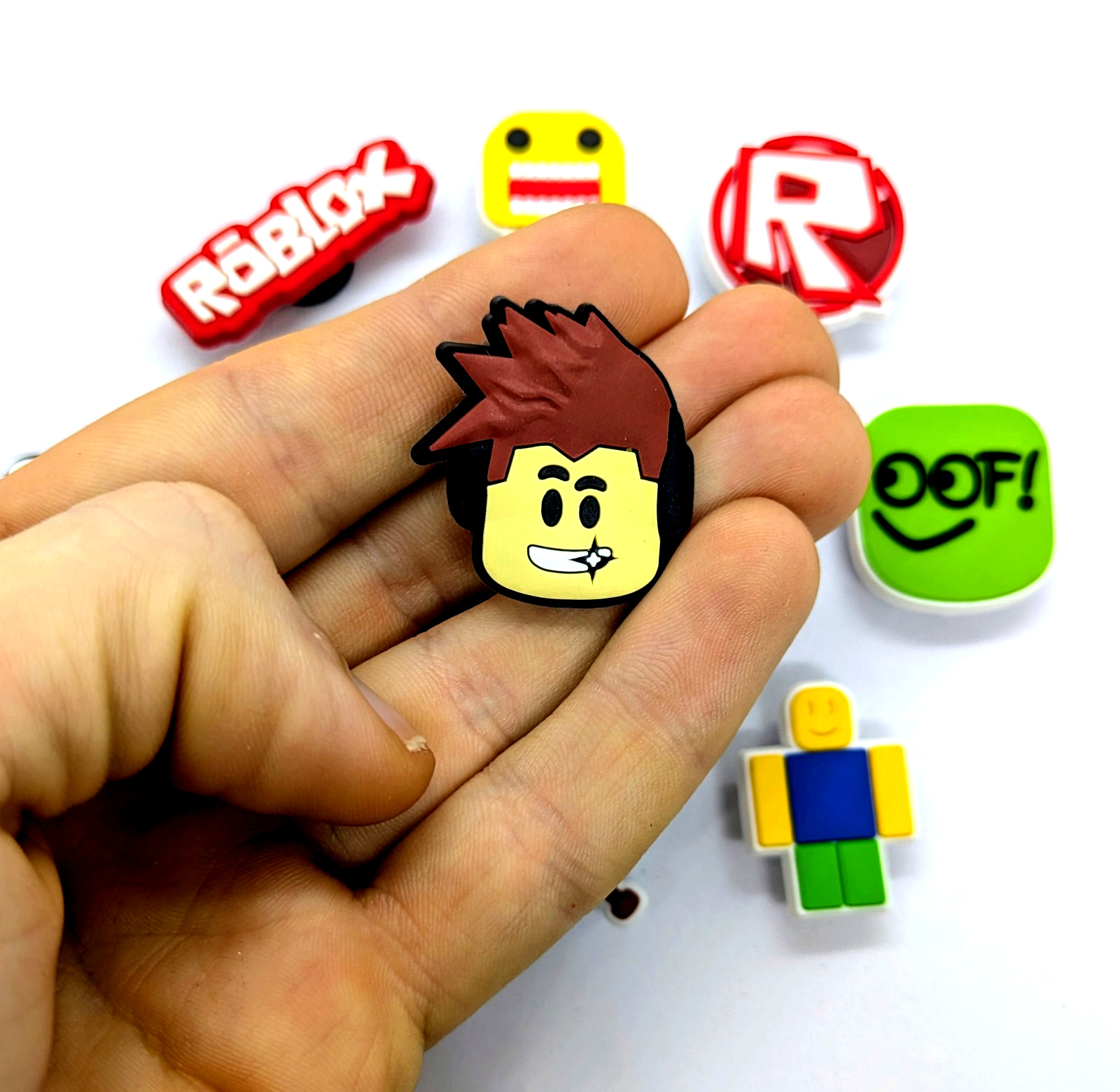 ROBLOX SHOE CHARMS (10pcs) Pack of Ten Cool Boy’s/Girl’s Game Gift Set Lot