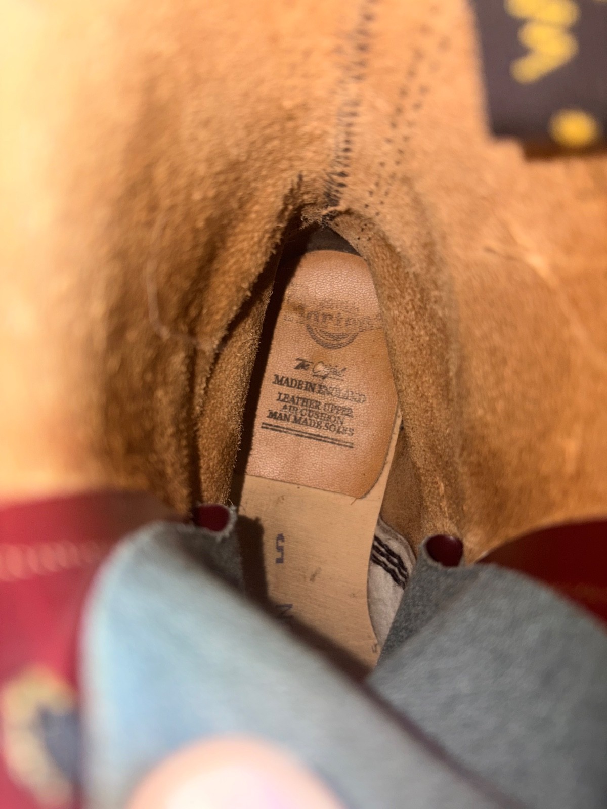 Dr. Martens Made In England Vintage 1460 Boot