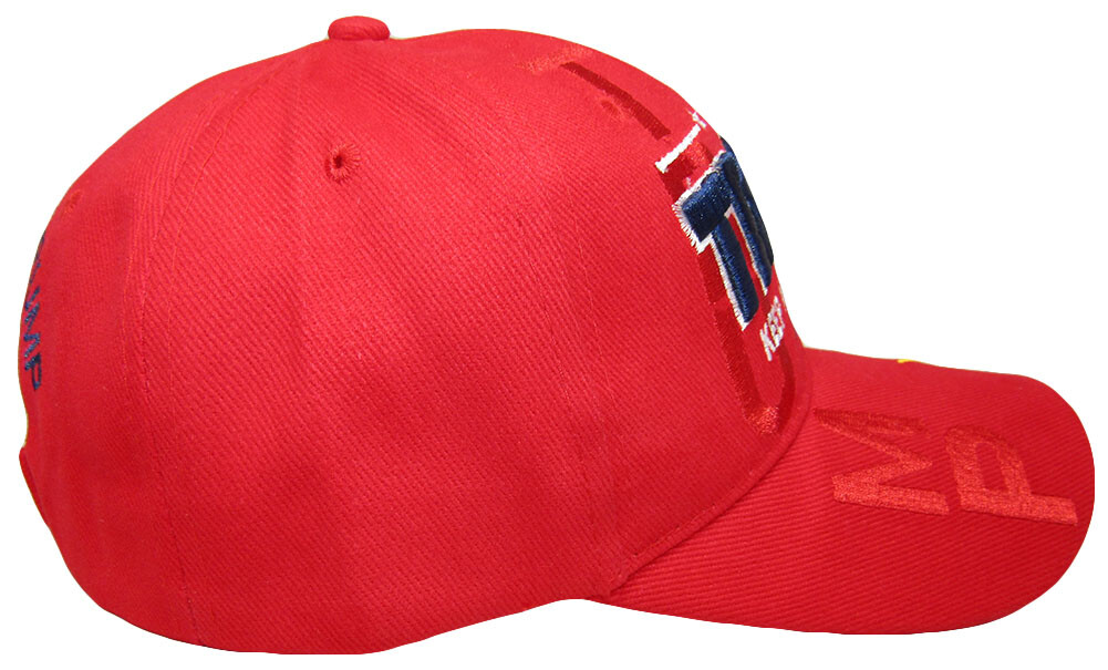 Trump Keep America First 2020 Red Signature 45th President Embroidered Hat Cap