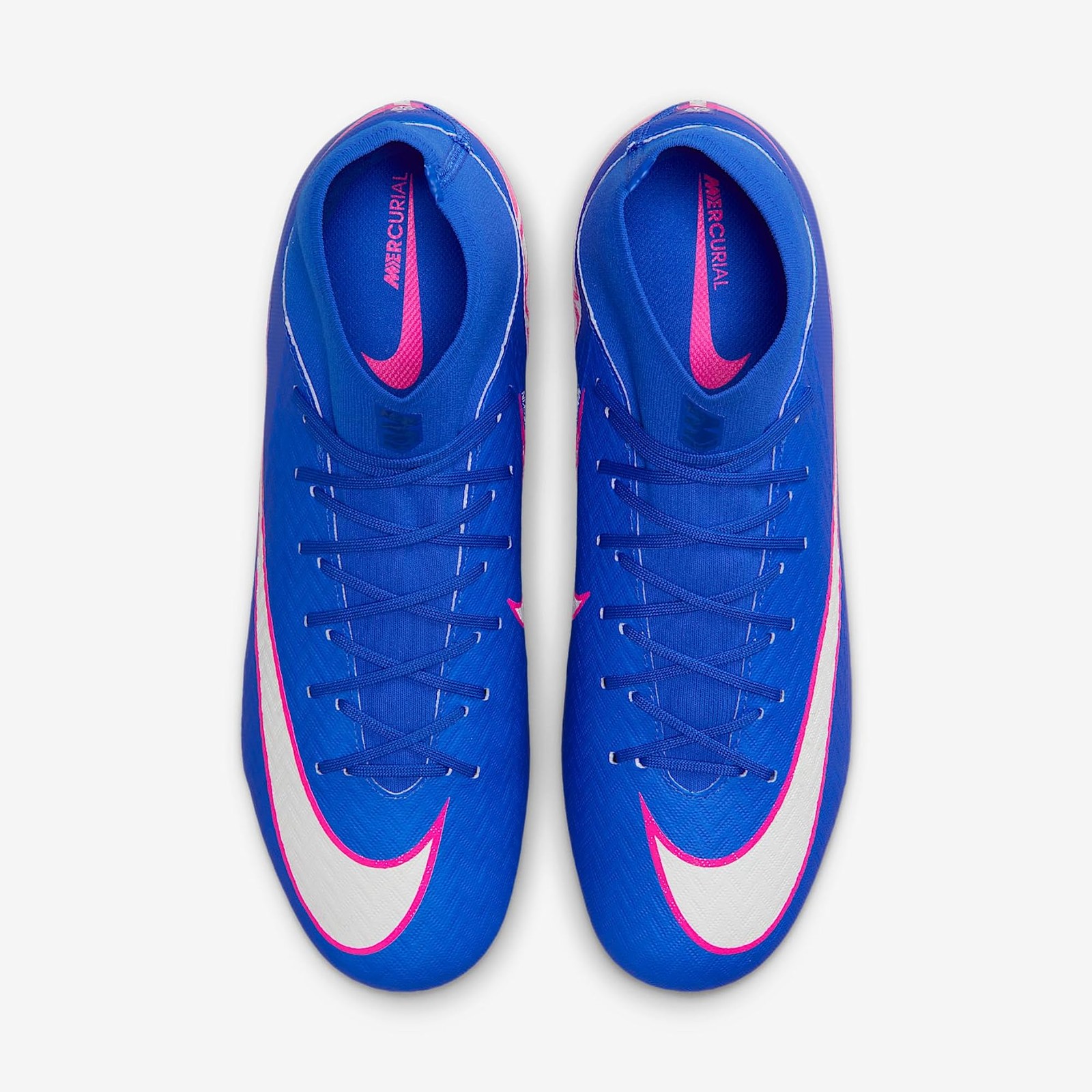 Nike Mercurial Superfly 10 Academy Firm Ground Cleats Blue – Blue – 8.5