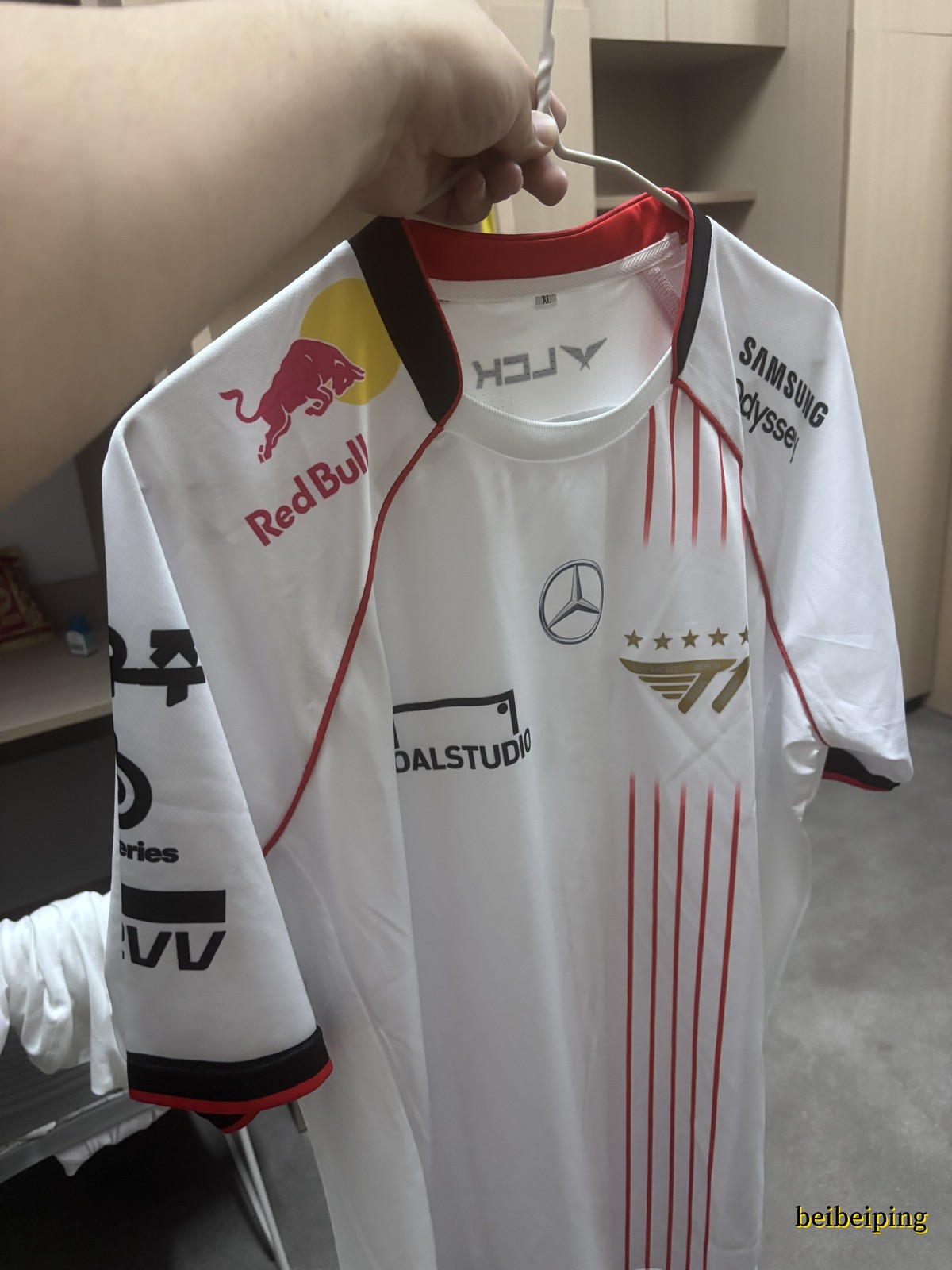 2025 New LCK Team T1 Uniform Jersey S15 TShirt Faker Zofgk LOL TEE White T-shirt