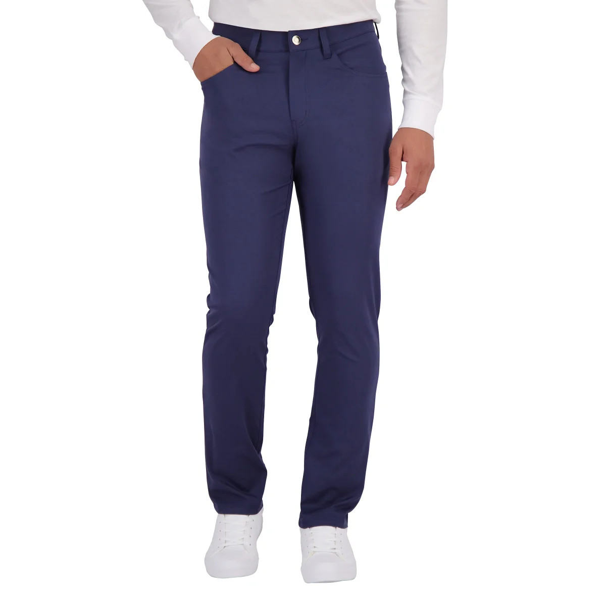 Kirkland Signature Men’s 5-Pocket Pant Sorona Stretch Travel Commuter New 30-42