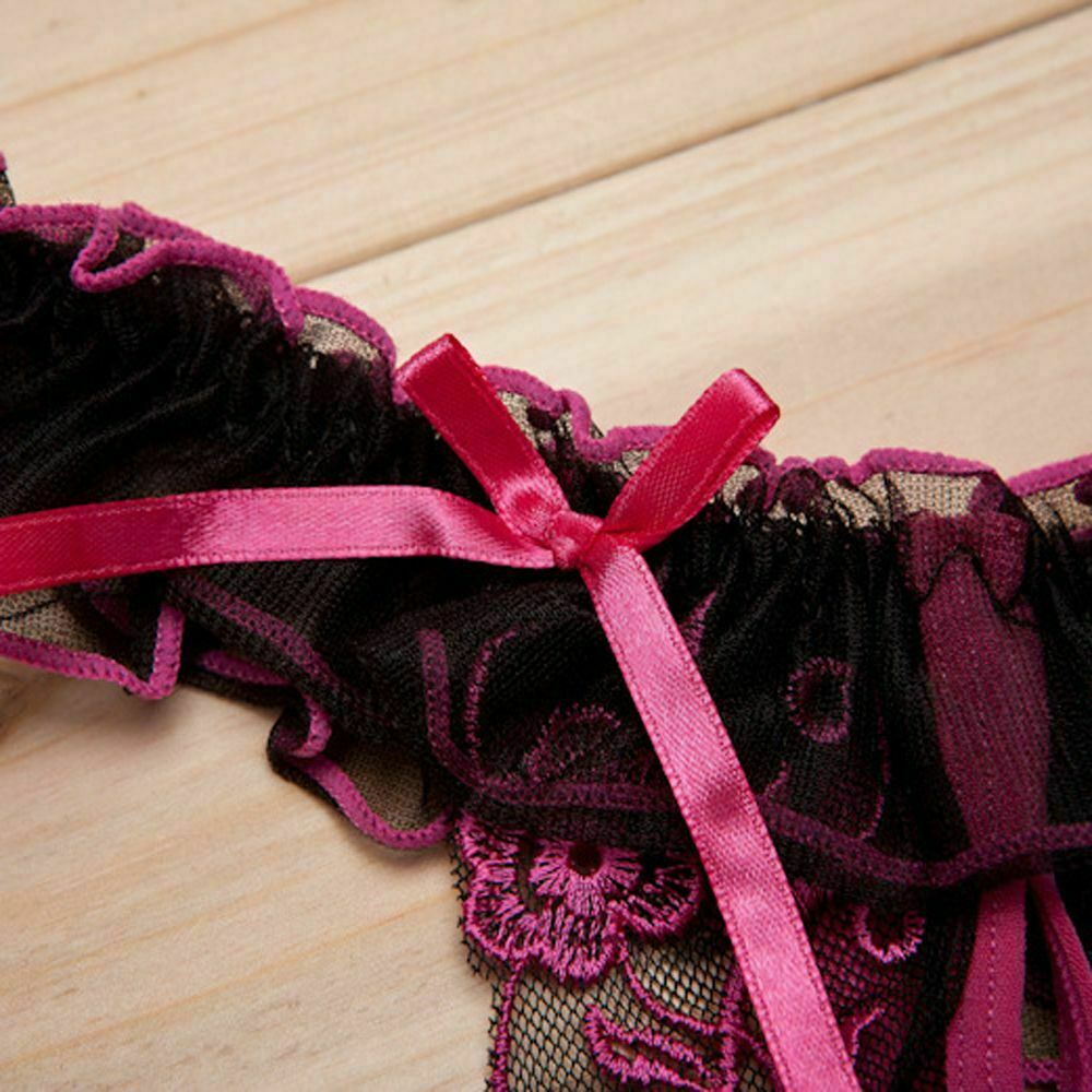 ☆USA☆ Sexy Women Lace Thong G-string Panties Lingerie Underwear Crotchles T-back