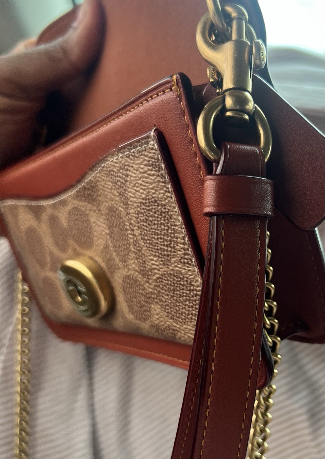 Coach Tabby Crossbody Wristlet