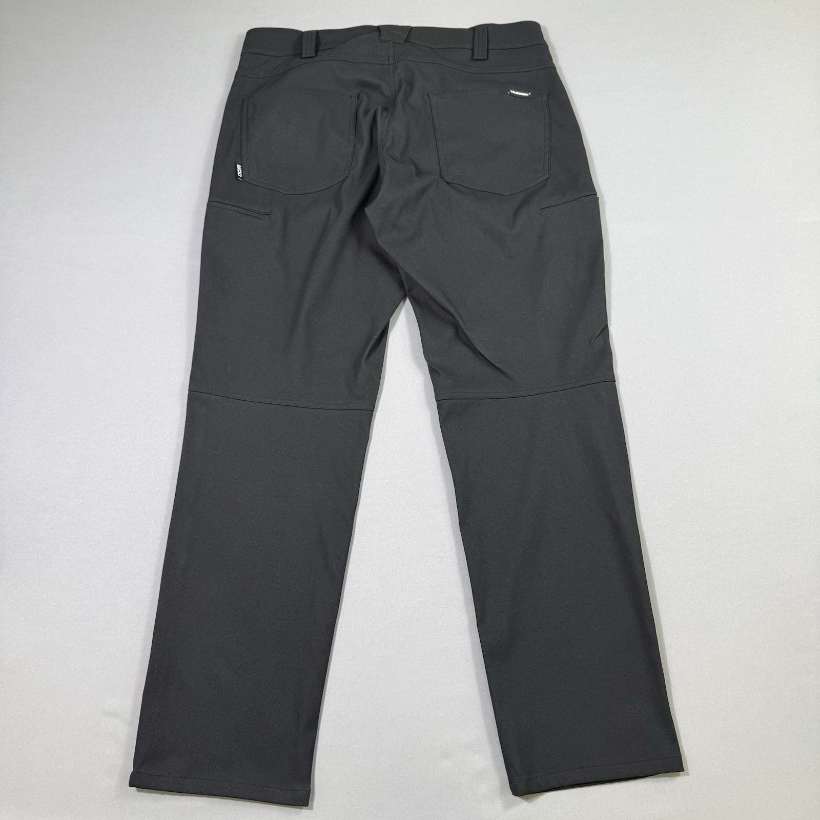 Truewerk EDO Work Pants Mens 34 Short Black Durable Pockets Workwear EUC