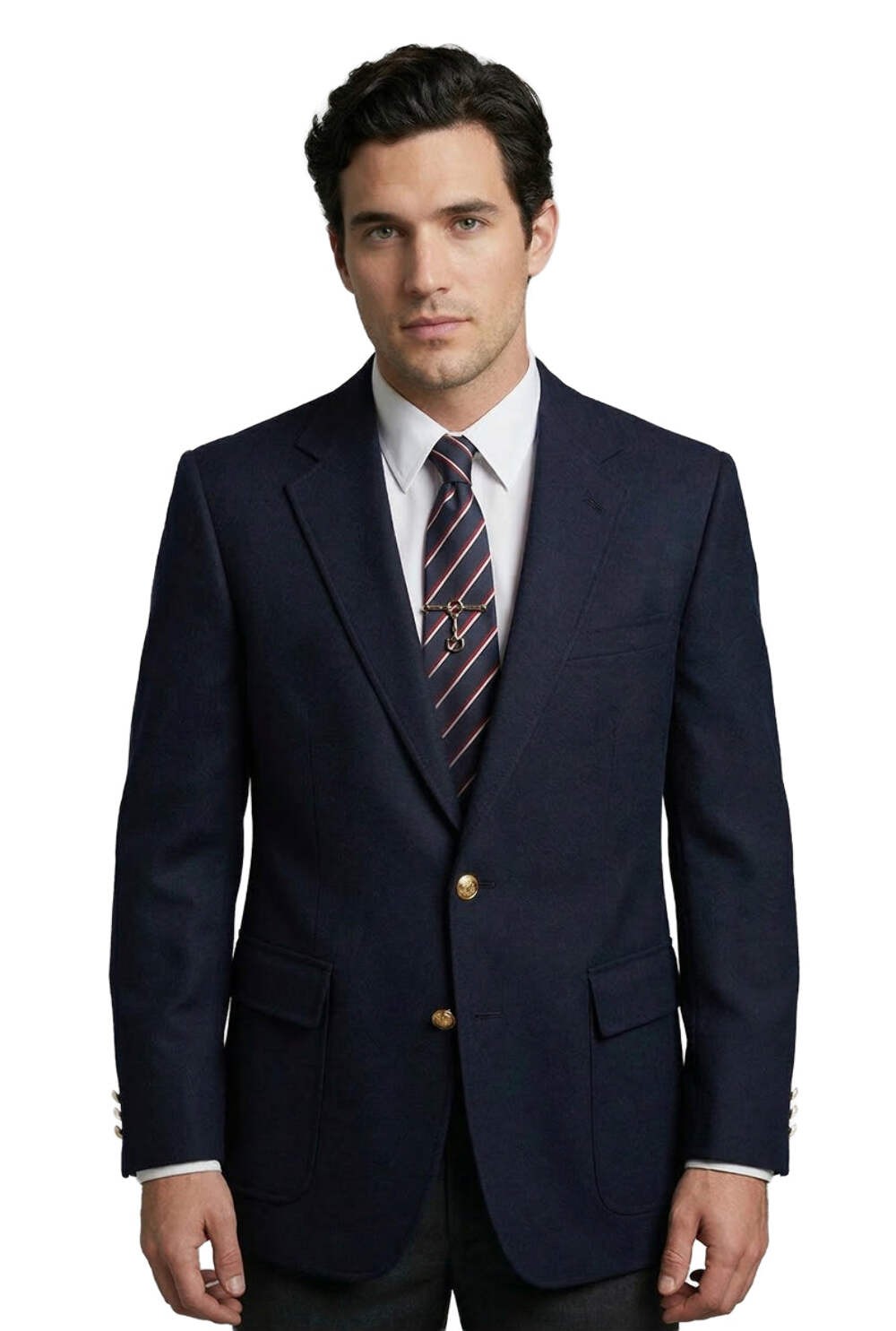 Men’s Single Breasted Two Button Professional Blazer Coat