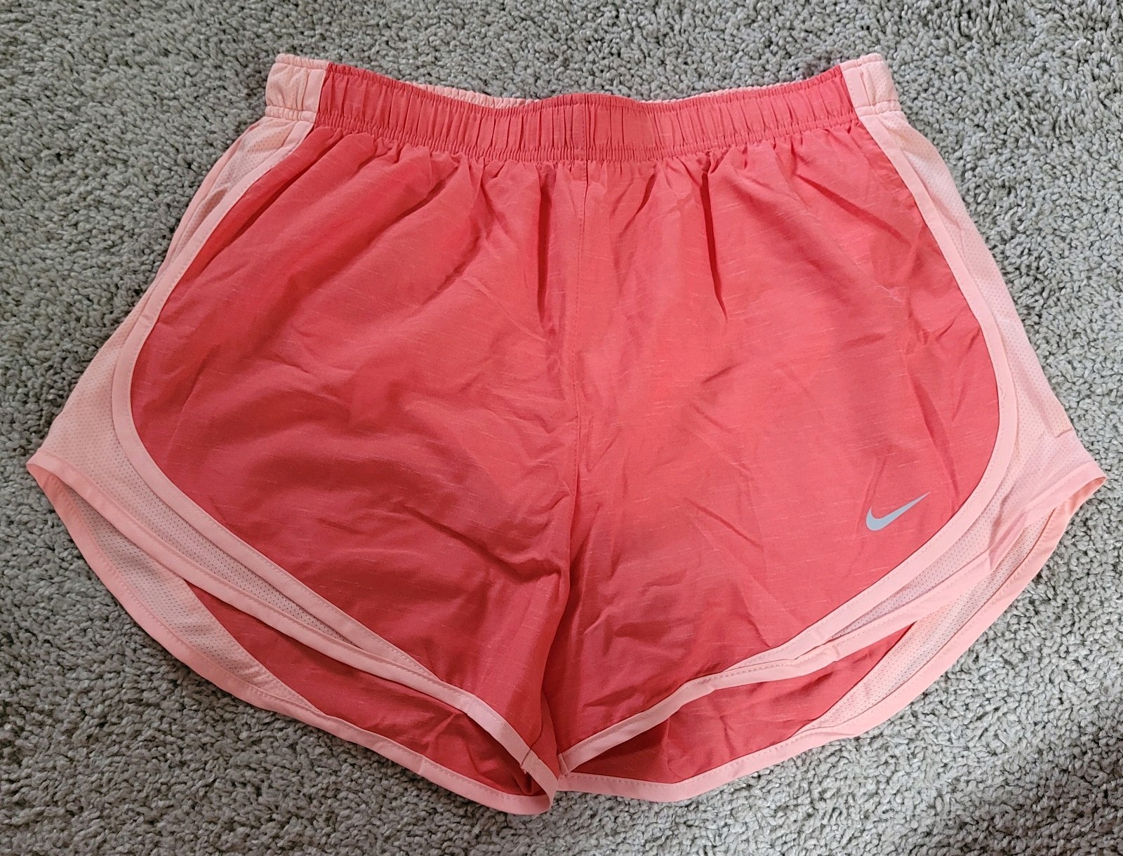 Womens Running Shorts Nike Adidas Reebok Size Large Lot Of 9 Assorted Colors