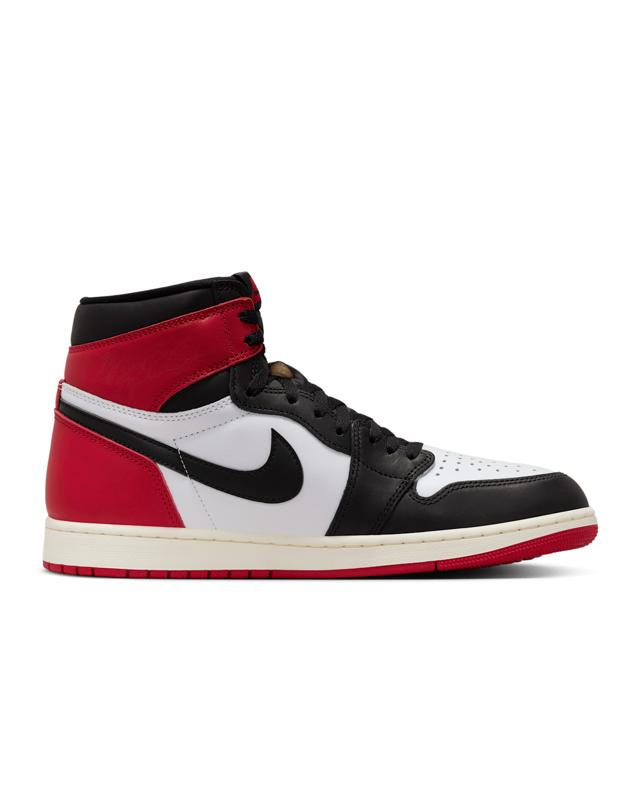 Nike Air Jordan 1 Retro High OG White Black VArsity Red DZ5485-106 Mens Size NEW