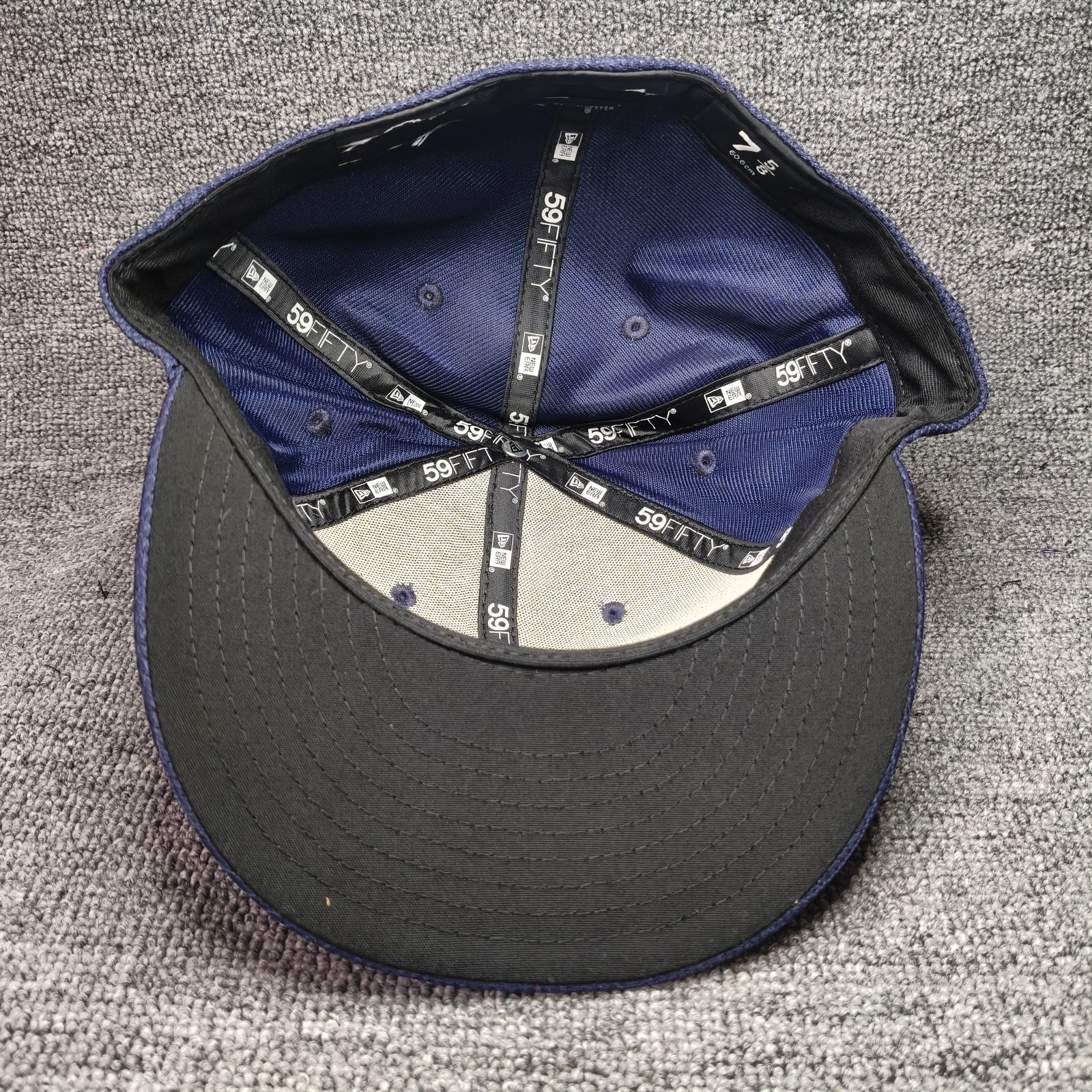 New Era MiLB Owl Mascot 59FIFTY Fitted Navy 7 5 8 Hat