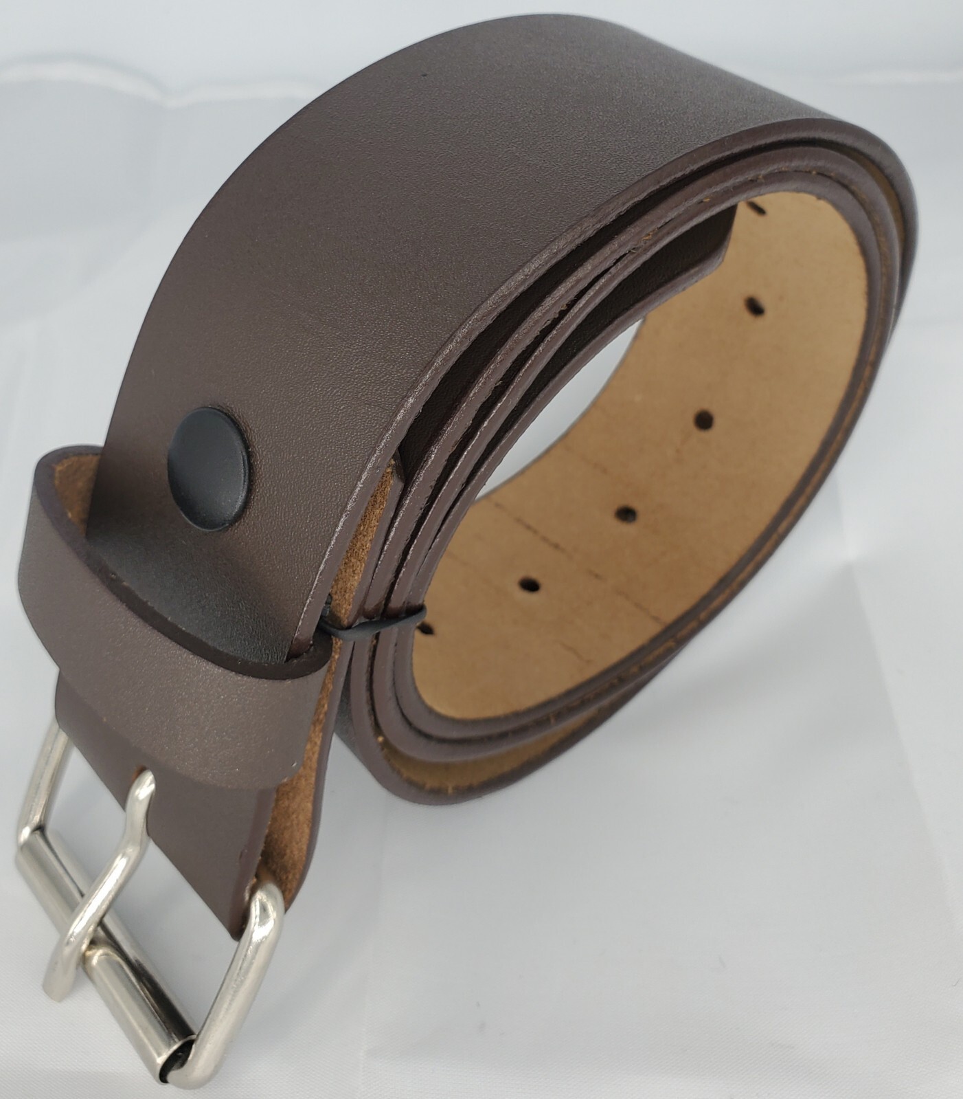 Genuine Leather Belt Strap Gun Holster CCW Work Belt 1.75″ or 4.5cm