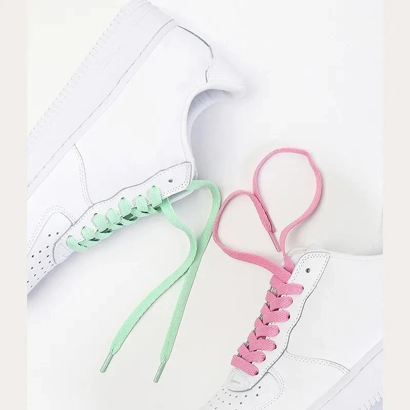 1 Pair Flat Shoelaces Classic AF1 Shoe Laces Sports Casual Unisex Strings