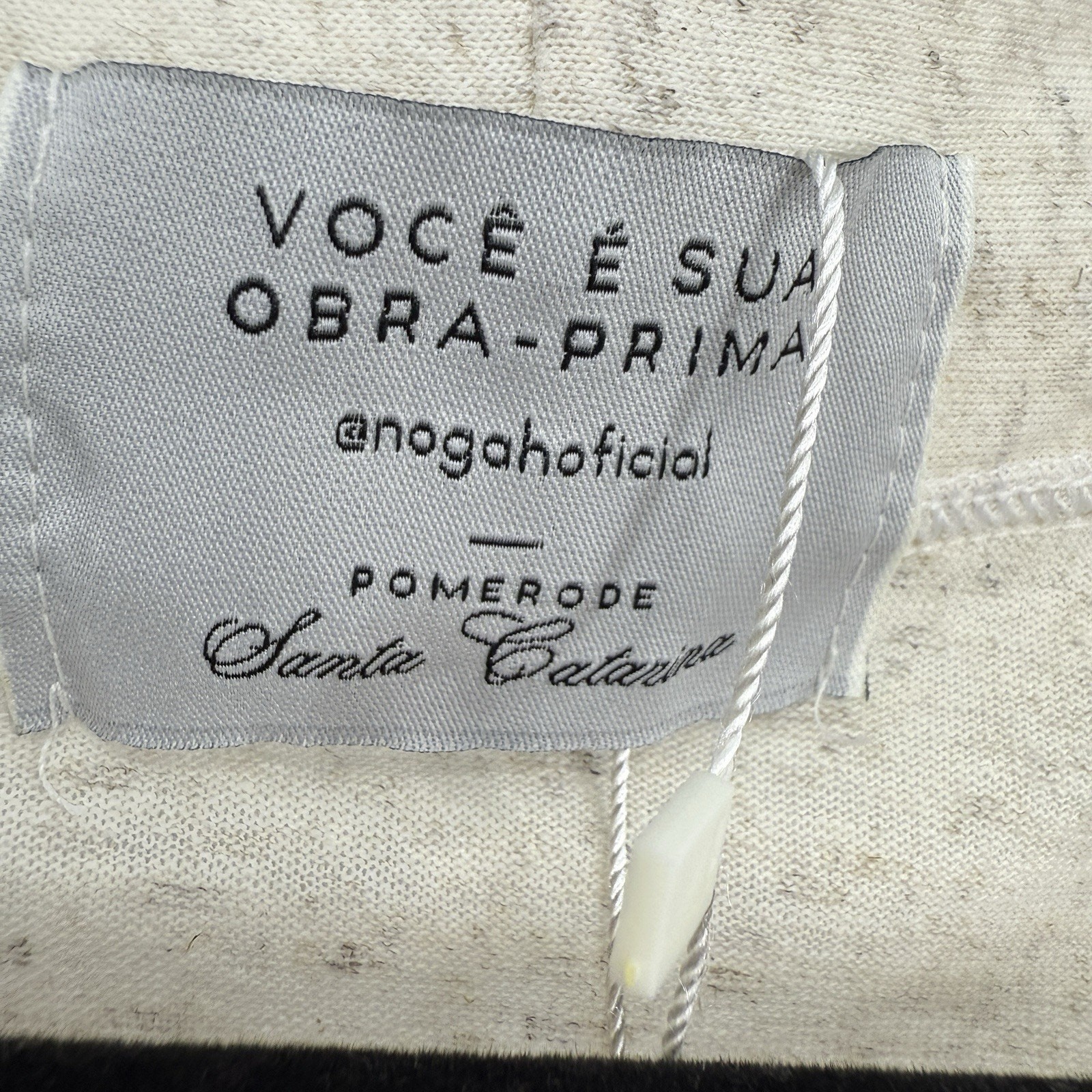 Nogah Chakras Kimono Top O/S Natural Ivory Linen Blend NEW Art to wear