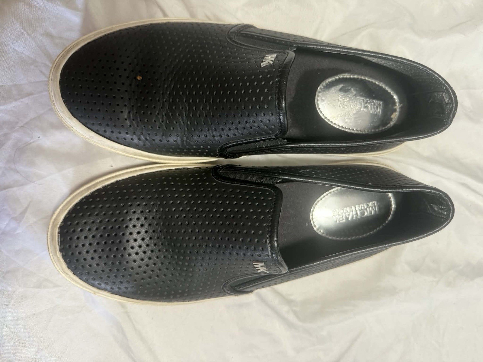 Michael Kors Women’s Black Slip-On Comfort Casual Sneakers US Size 6.5