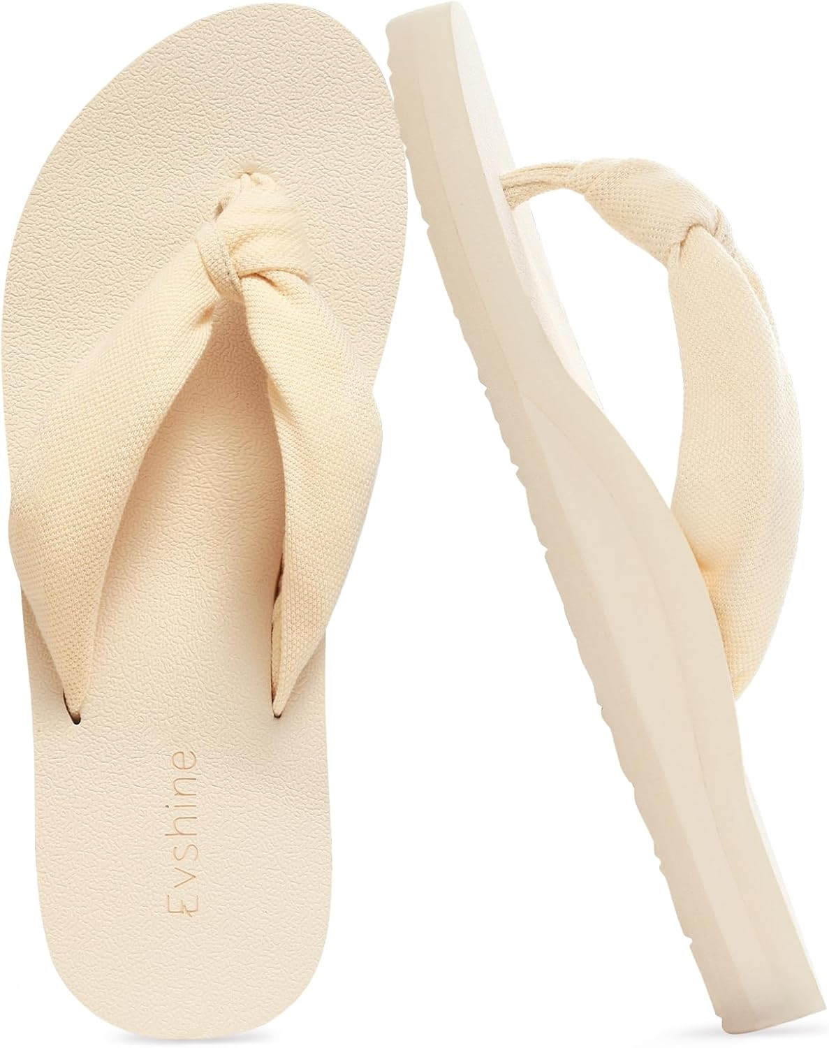 Women’S Flip Flops with Moderate Arch Support, Summer Comfortable Yoga Mat Thong