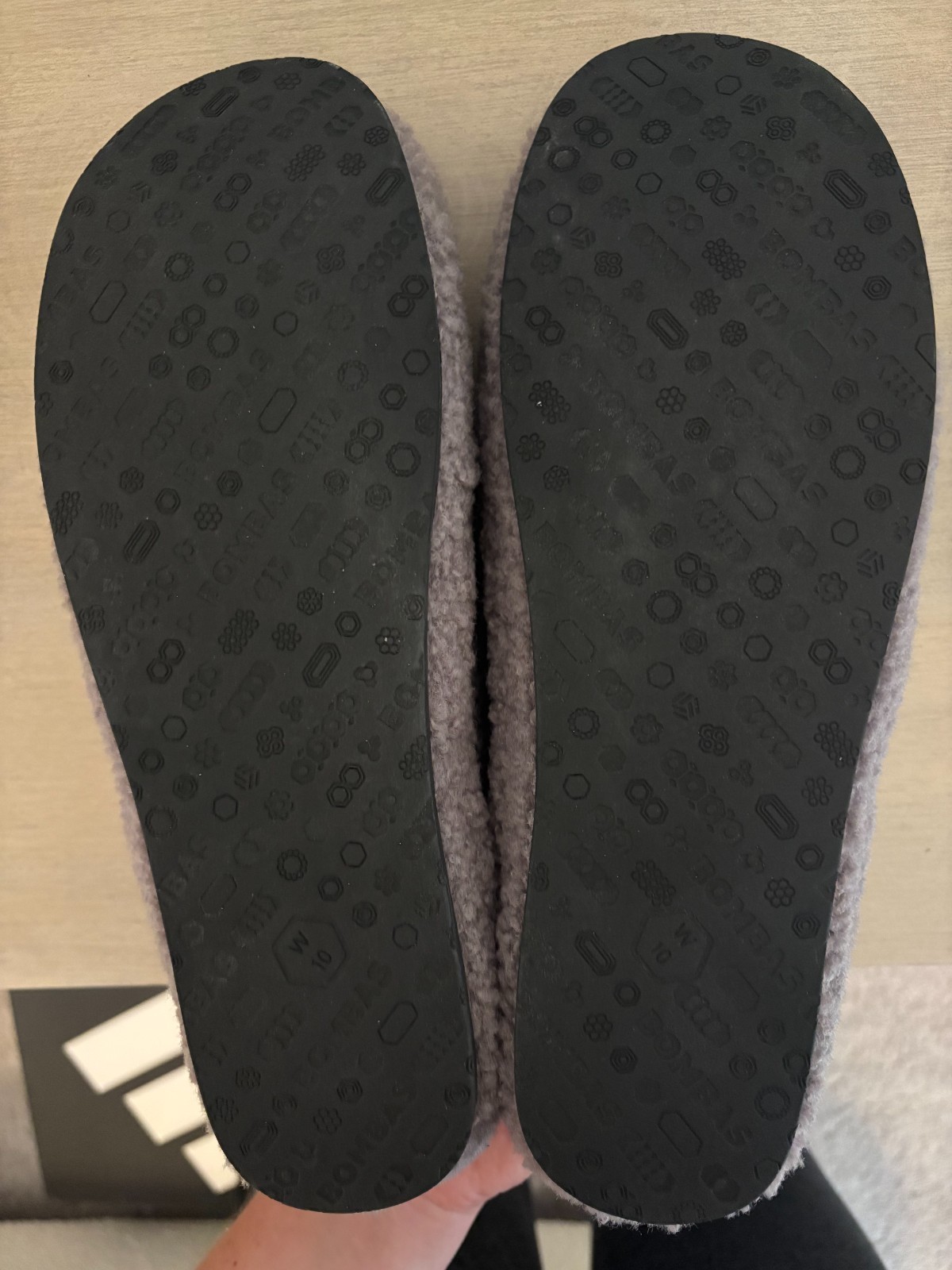 Bombas Sunday Slippers Women’s Size 10 Lavender Gray Cozy House Shoes
