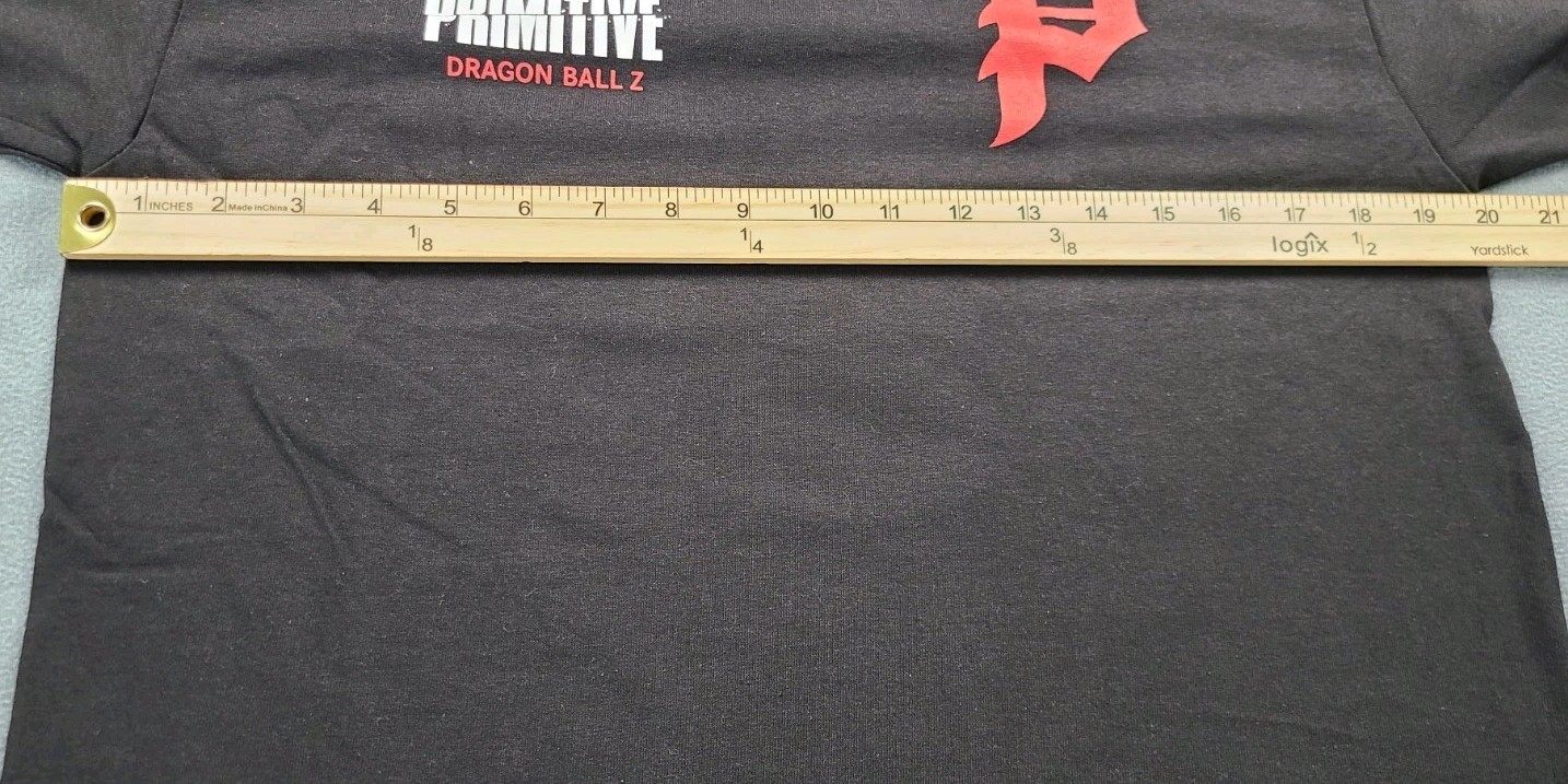 Dragon Ball Z Timeline Primitive Skatewear Black T-Shirt Men’s M Unisex NWT