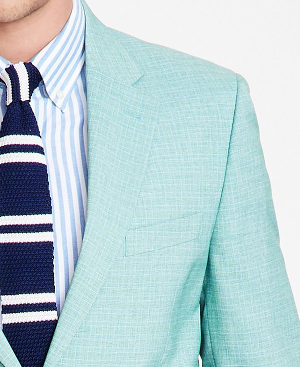 Nautica Men’s Modern-Fit Seasonal Cotton Stretch Suit MSRP $395