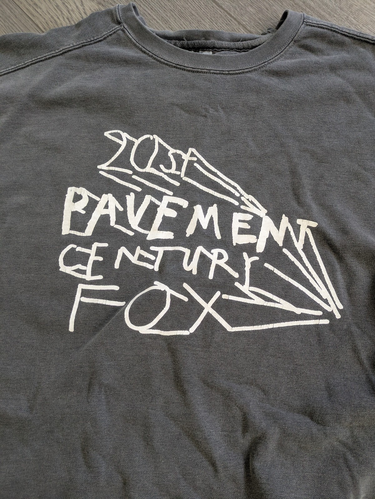 Pavement band Comfort Colors Sweatshirt XL