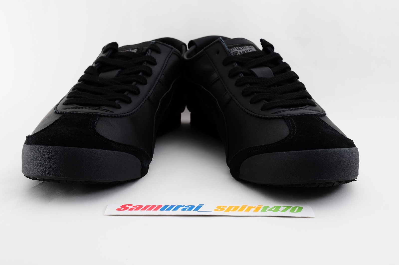 Onitsuka Tiger Genuine MEXICO 66 1183C102 BLACK /BLACK US Buyer No Import duties