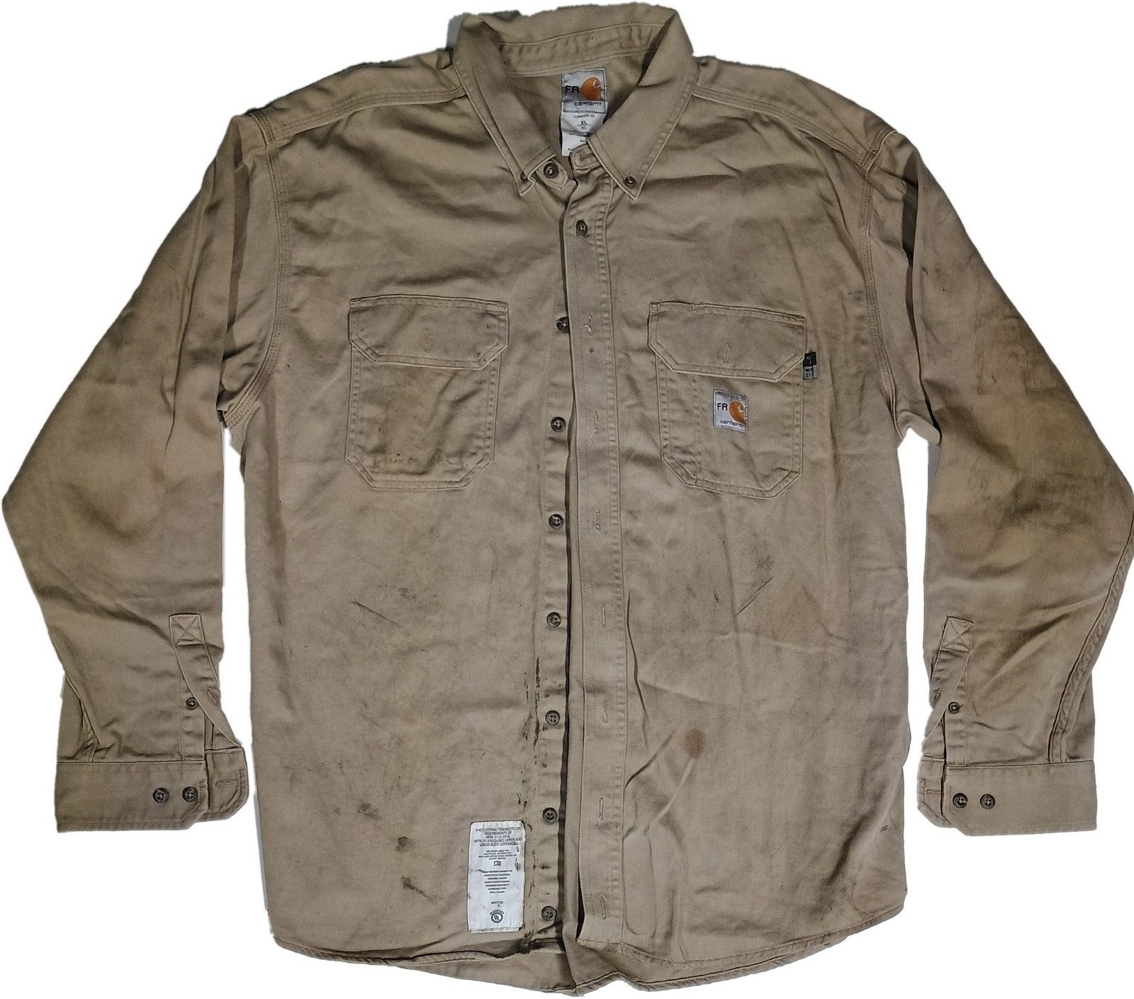 Used Grade B Flame Resistant FR Work Shirts Mixed Colors Bulwark Carhartt