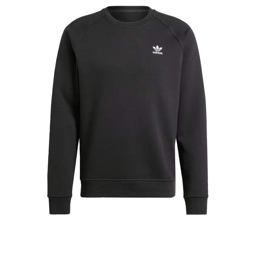 adidas men Trefoil Essentials Crew Sweatshirt