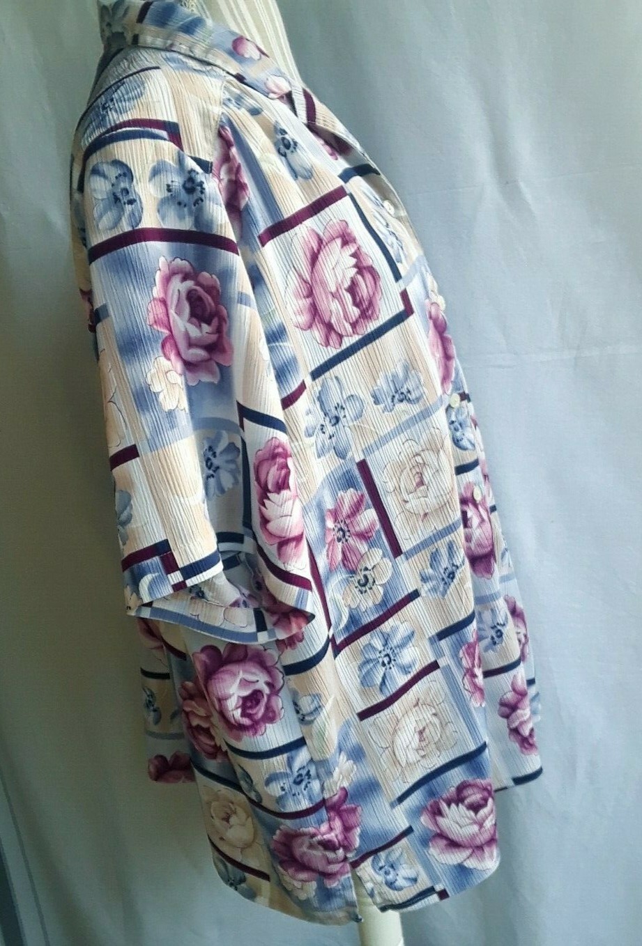 Allison Daley II size 22 woman’s button down shirt, short sleeves TA1-8