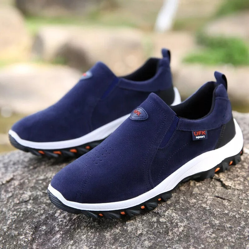 Men’s Loafer Slip On Athletic Shoes Casual Walking Sneakers Outdoor Sports