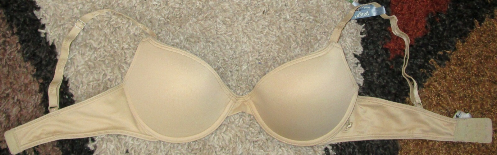 Aerie Paige Push Up Bra Underwire Lightweight Soft Sz 32C Cashew
