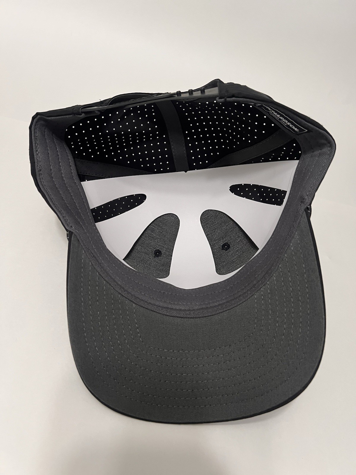 Glock Perfection Richardson 355 Performance Hat Black Hat and Leather Patch NWT