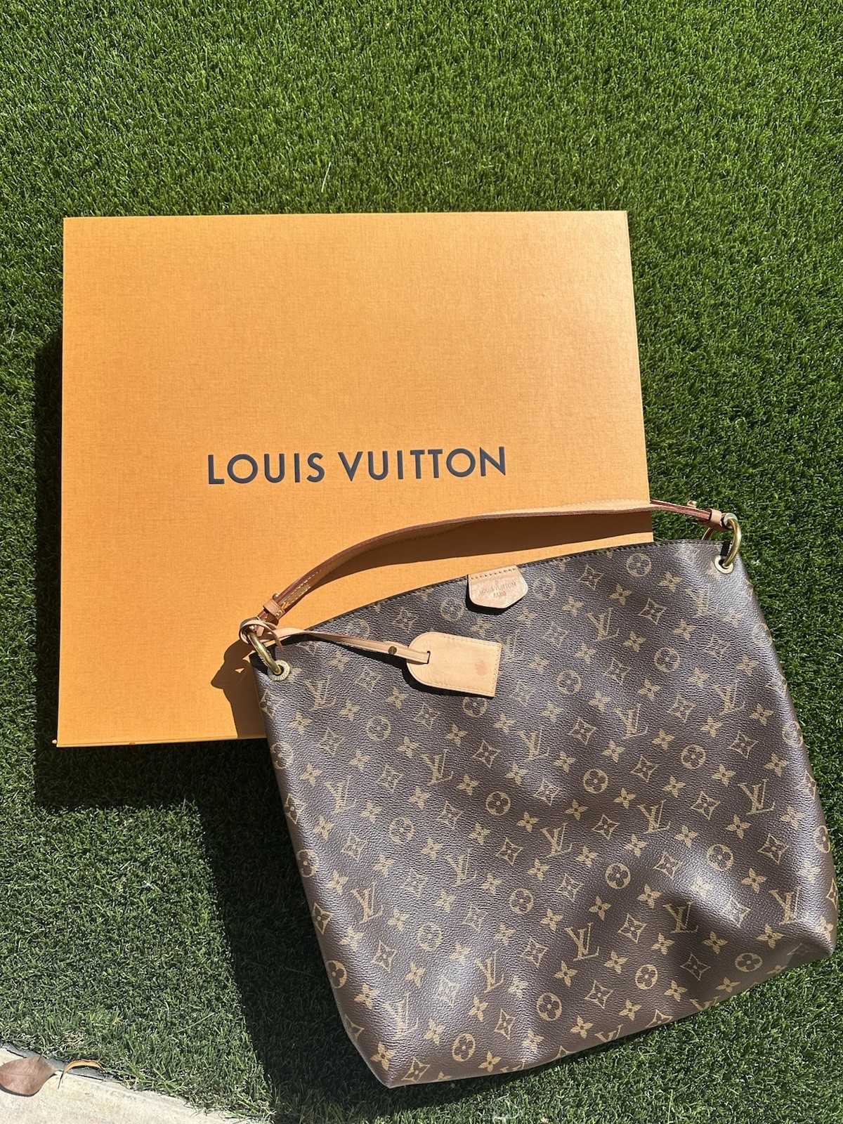 Louis Vuitton LV Monogram Graceful MM Shoulder Bag