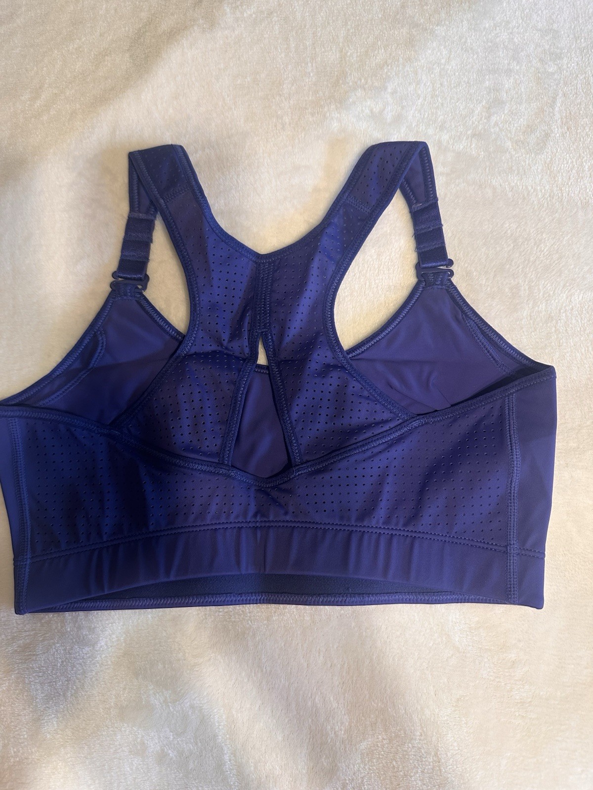 Ruby Ribbon Sport Demiette Bra Style 1905 Full Support Wire Free Sz32