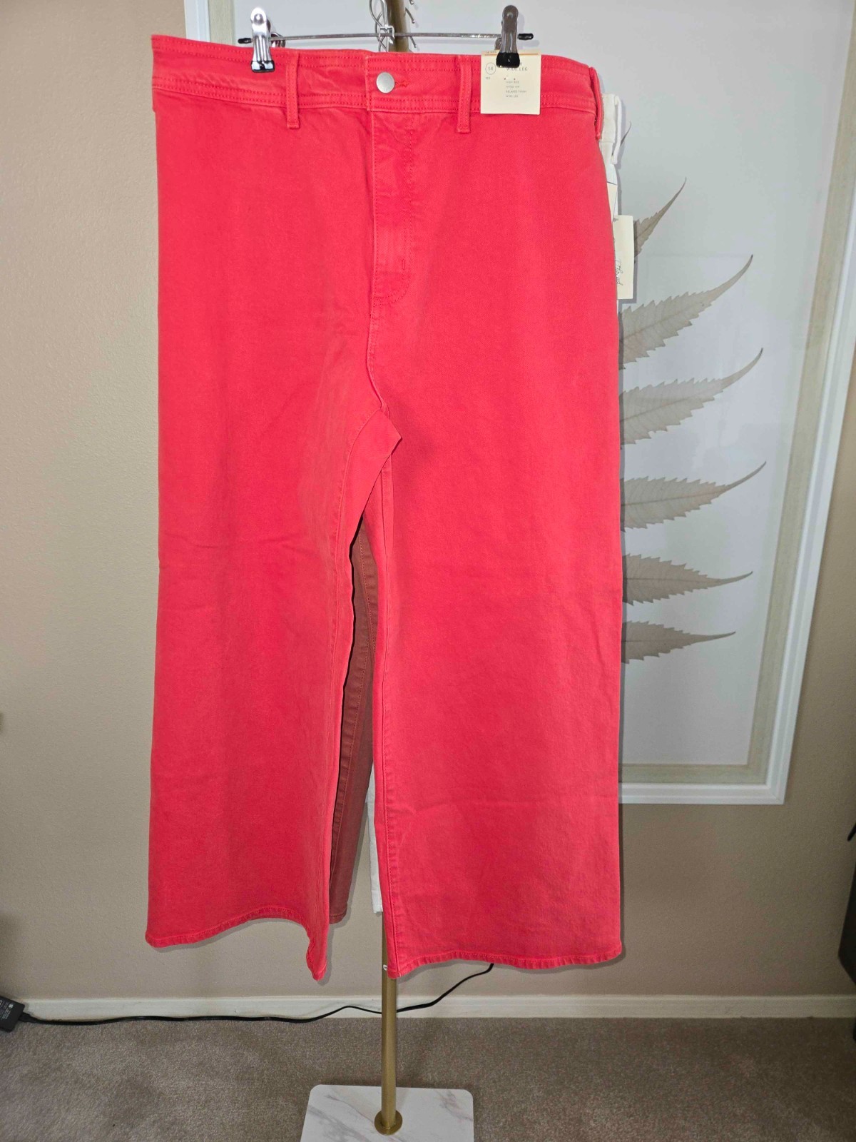 Universal Threads High Rise Sailor Wide Leg; Red, Terracotta, White or Blue