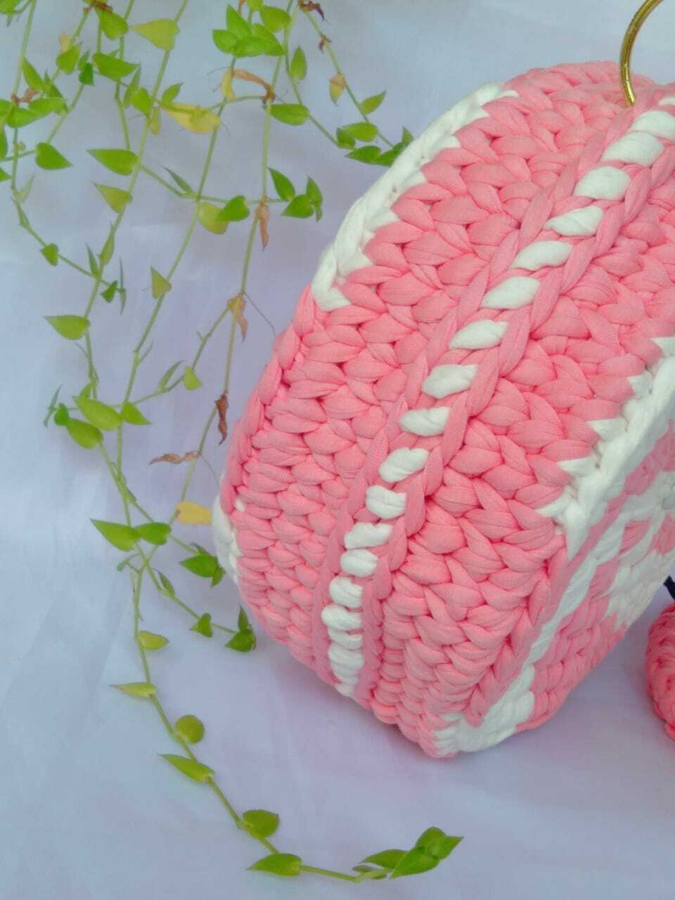 Handbag Women Purse Body Cross Shoulder Ladies Fashion Yarn Eco-Friendly New