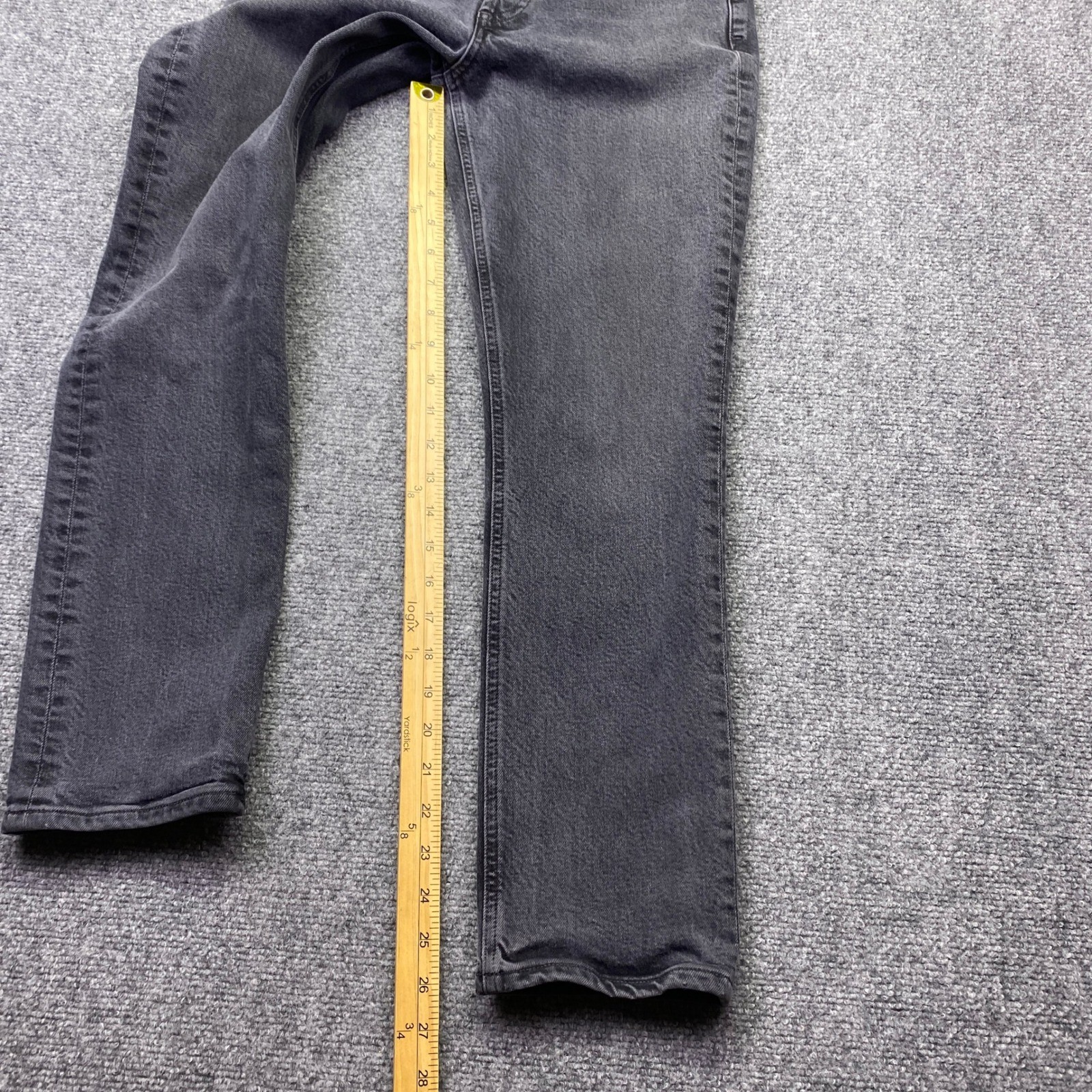 Citizens of Humanity Charlotte High Rise Straight Jeans Black 1731-1378 Size 28