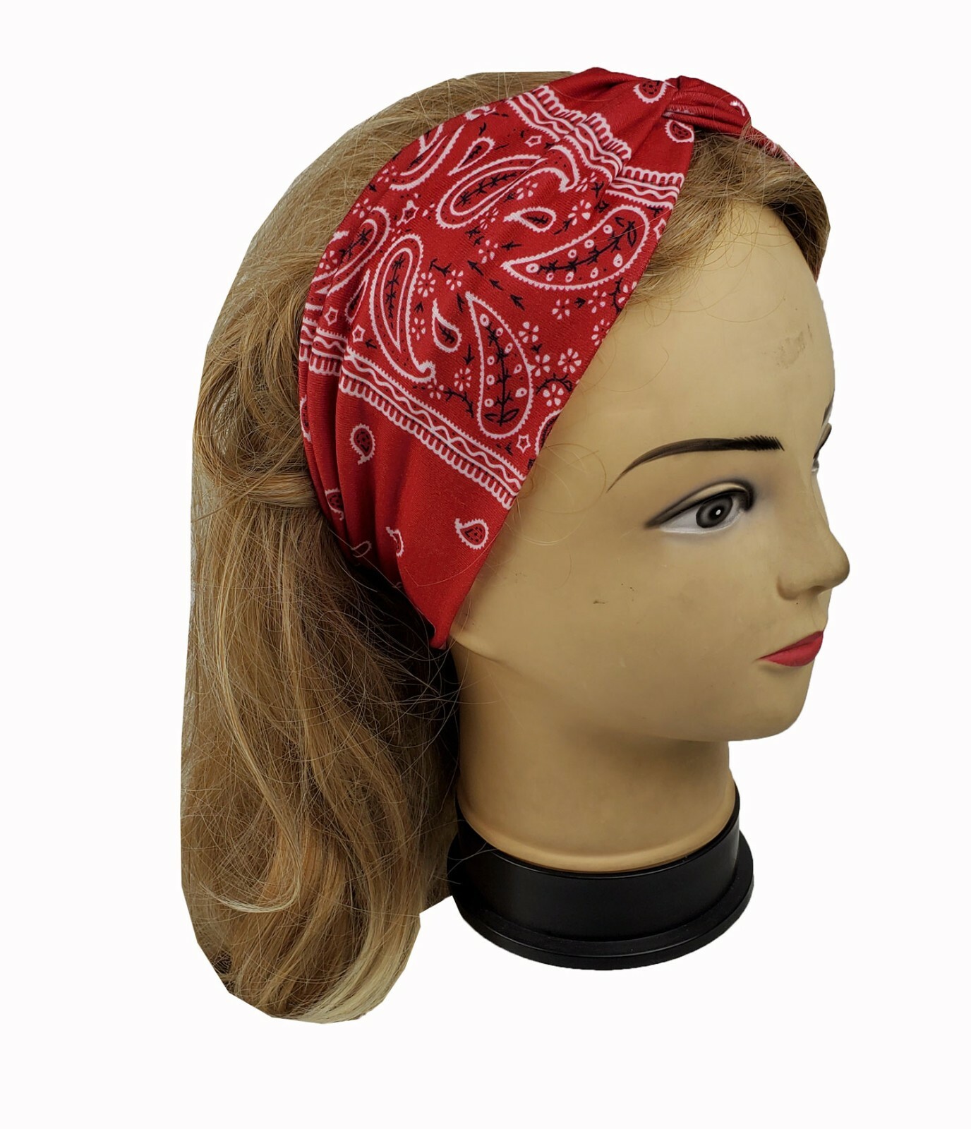 5 pcs Paysley 3″ Wide Yoga Headband For Women Girls Hairband Headwrap Twisted