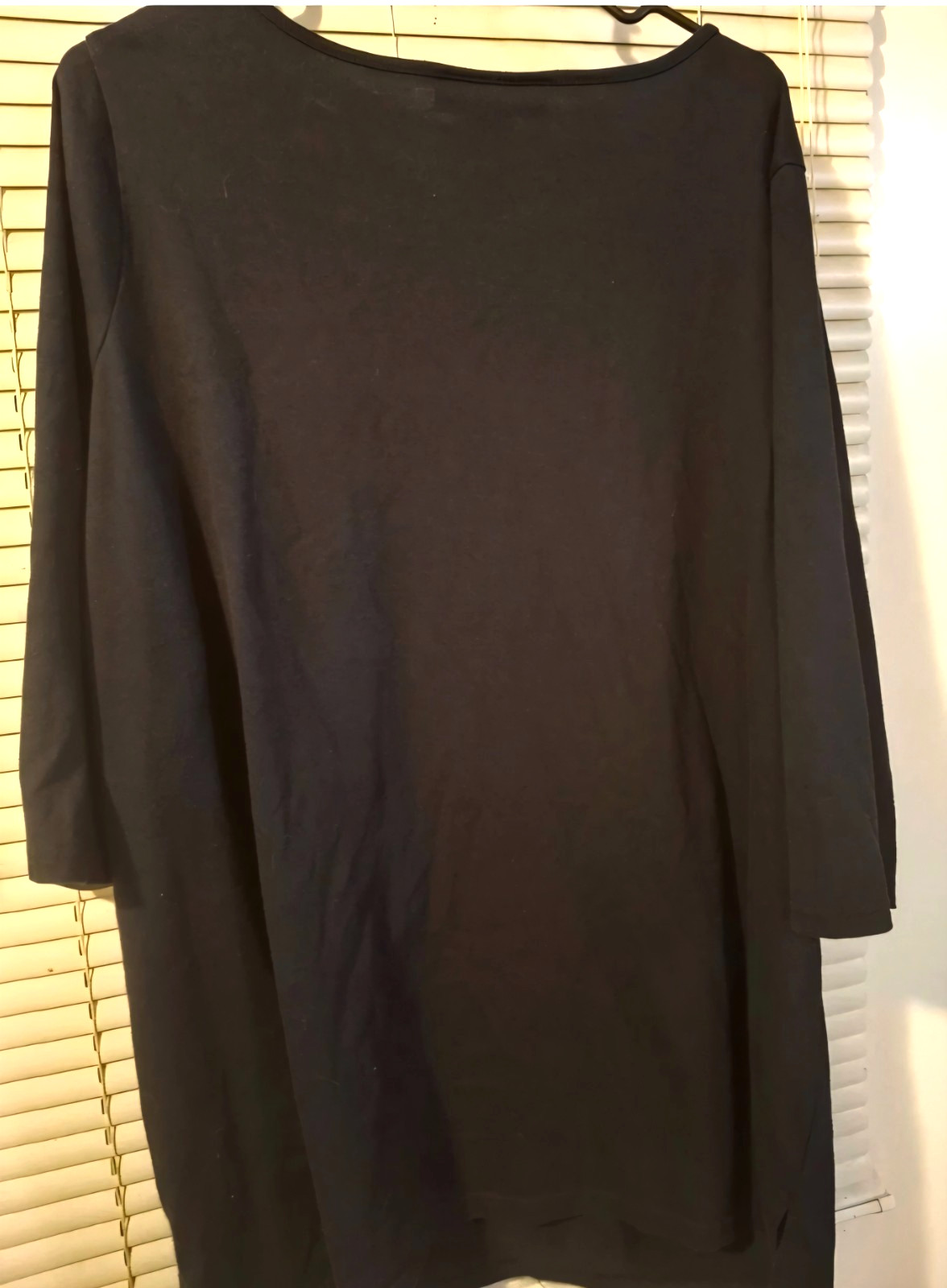 ROMAN’S Women’s plus size 1x black shirt sparkle with bling
