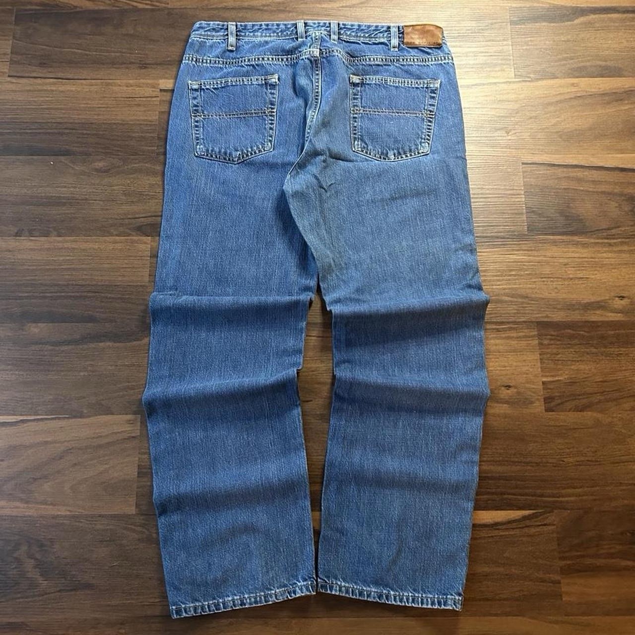 Vintage made in USA Orvis Men’s Blue Straight Regular Fit Mid Rise Denim Jeans