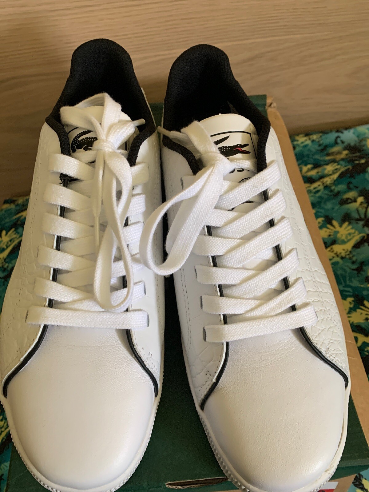 Lacoste Carnaby S2 White / Black 147 16SPM4529 No Returns Accepted