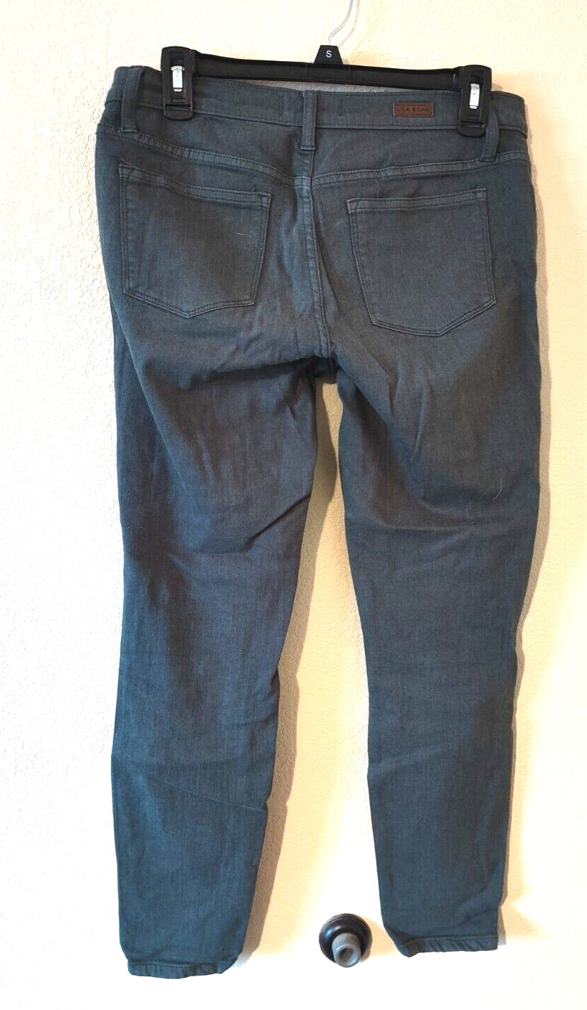 LILA RYAN Women’s Jeans Size 28 Dark Gray Returns Accepted Measurements On Pics