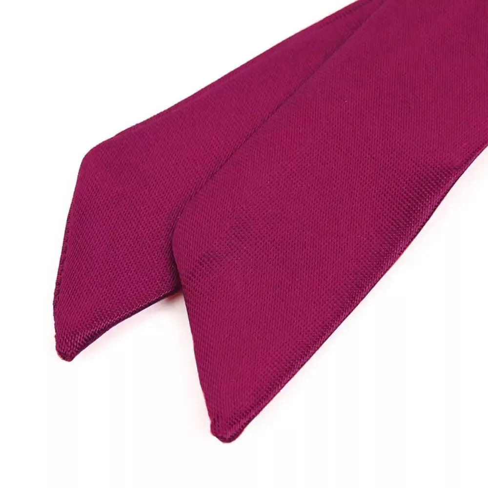 Satin Bow Tie Gambler Western Cowboy Necktie Ribbon for School Uniform Wedding
