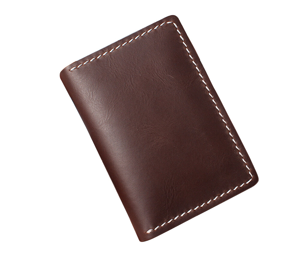 Deadpool Men Genuine Leather Novelty Money Wallet Mini Slim Credit Card Holder
