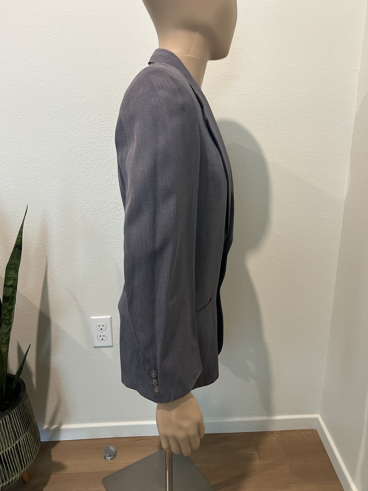Vintage 40’/50’s Steel Blue Fleck Suit Rockabilly