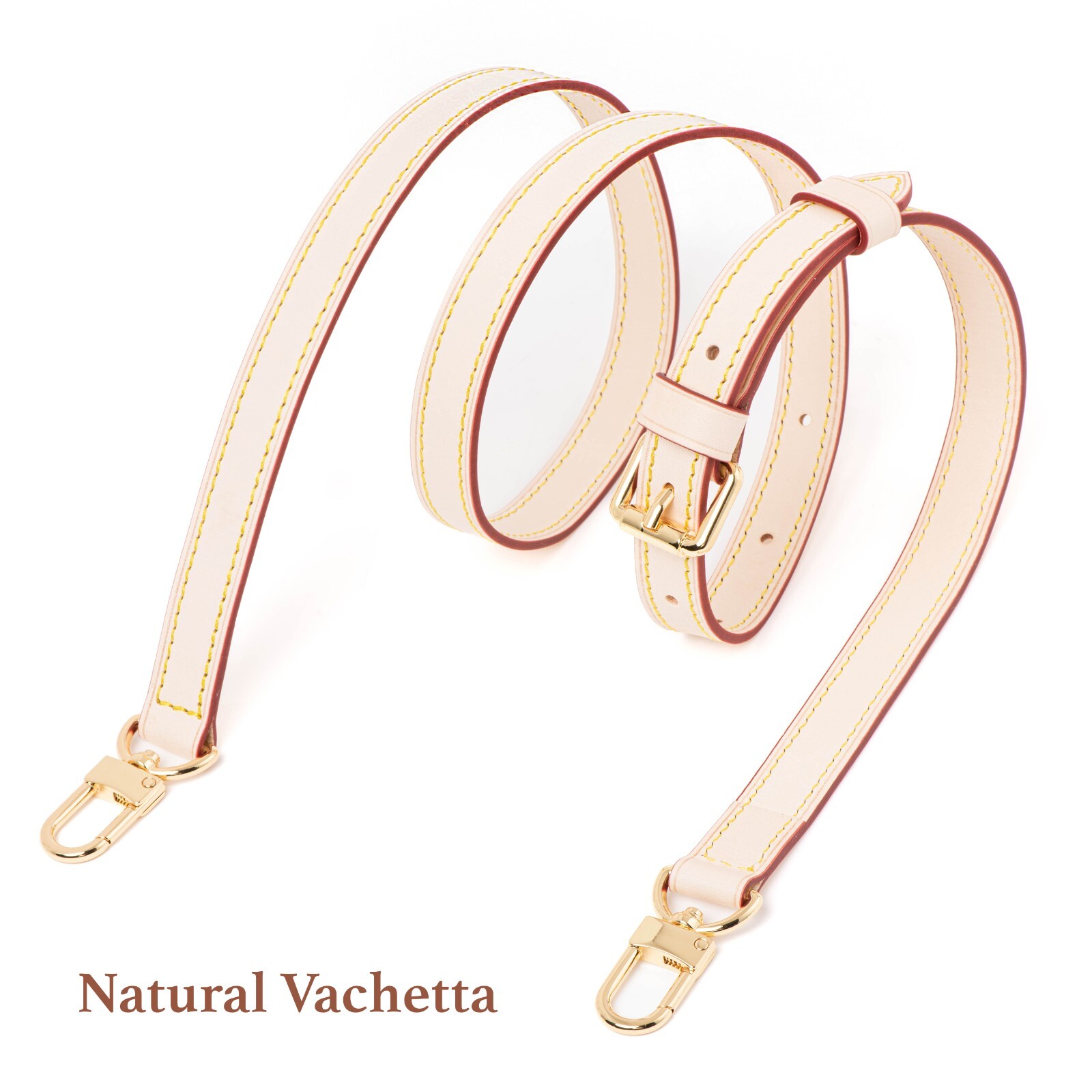 3/4″ 18mm Adjustable Vachetta Crossbody Leather Strap for handbags bags speedy
