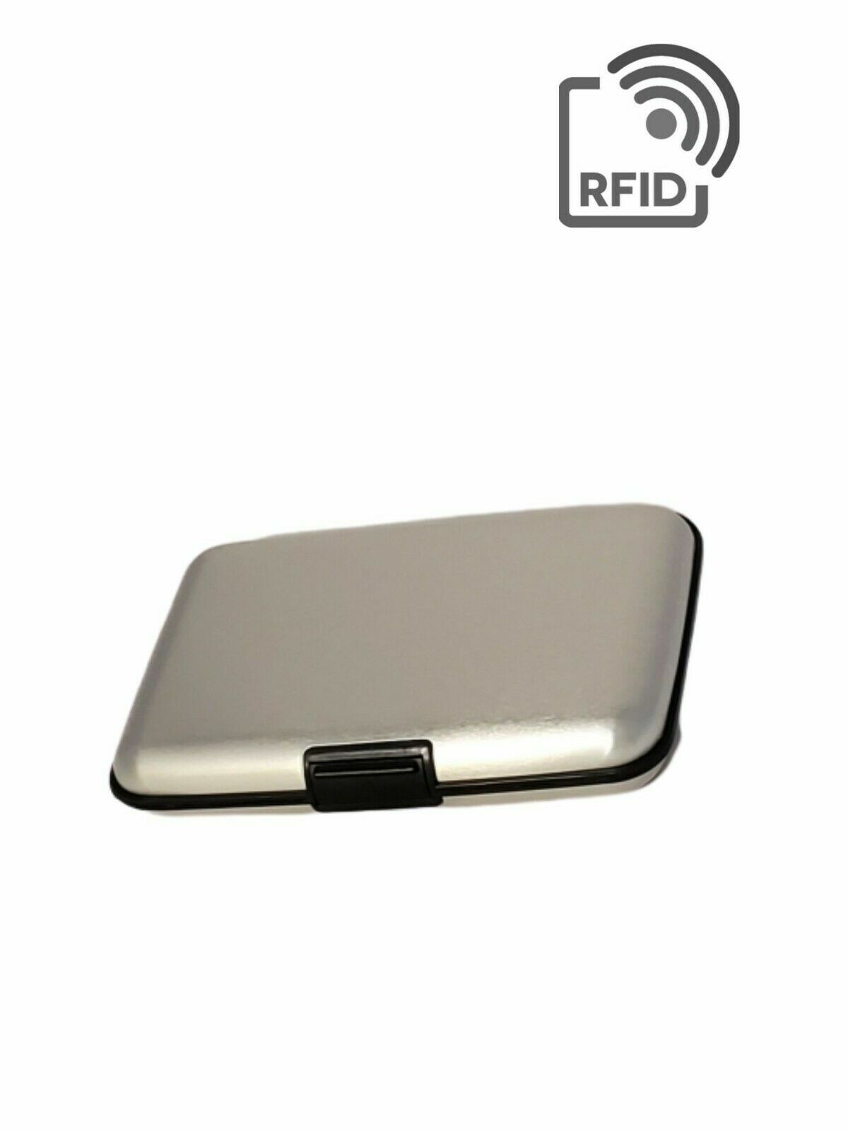 RFID Blocking Credit Card Aluminum ID case Hard Shell Wallet for Men or Women